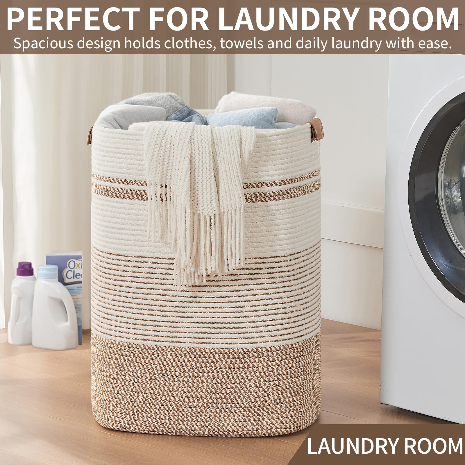 Laundry Basket with Handles