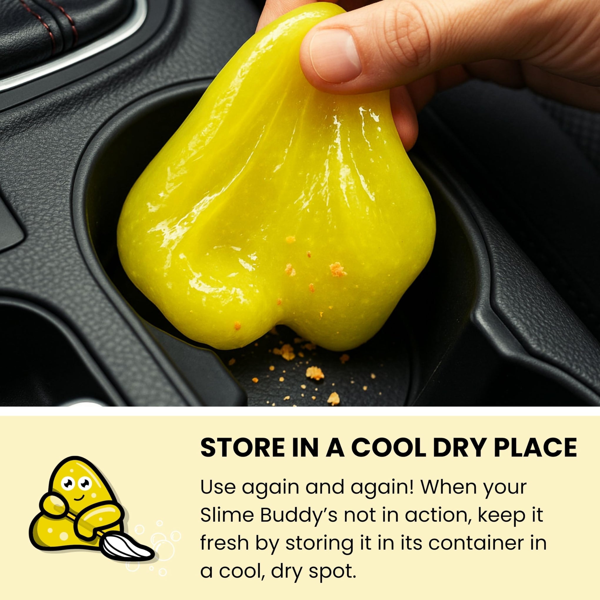 Car Cleaning Gel Putty (6 Fl Oz)