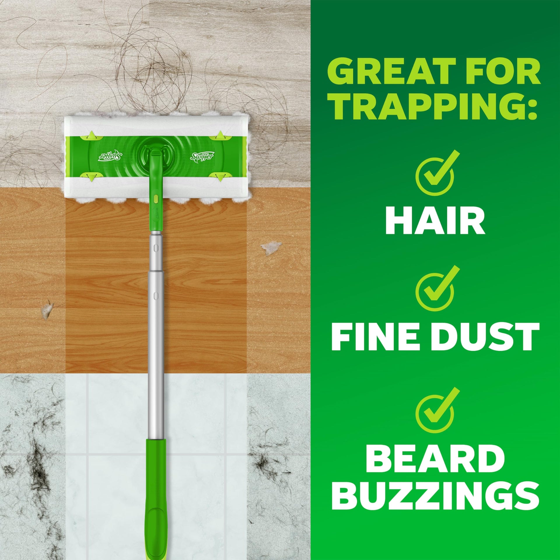 Hair Magnet Deluxe Starter Kit with Collapsible Pole
