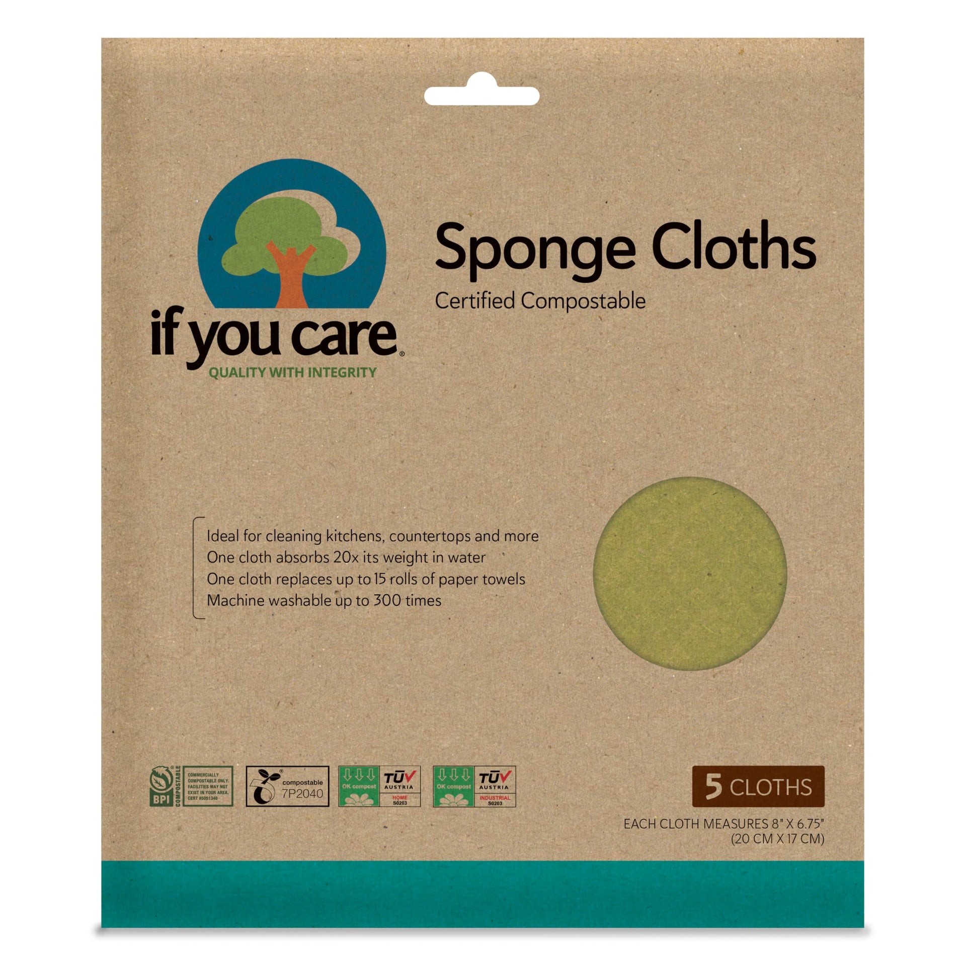 Sponge Cloths (5 Count)
