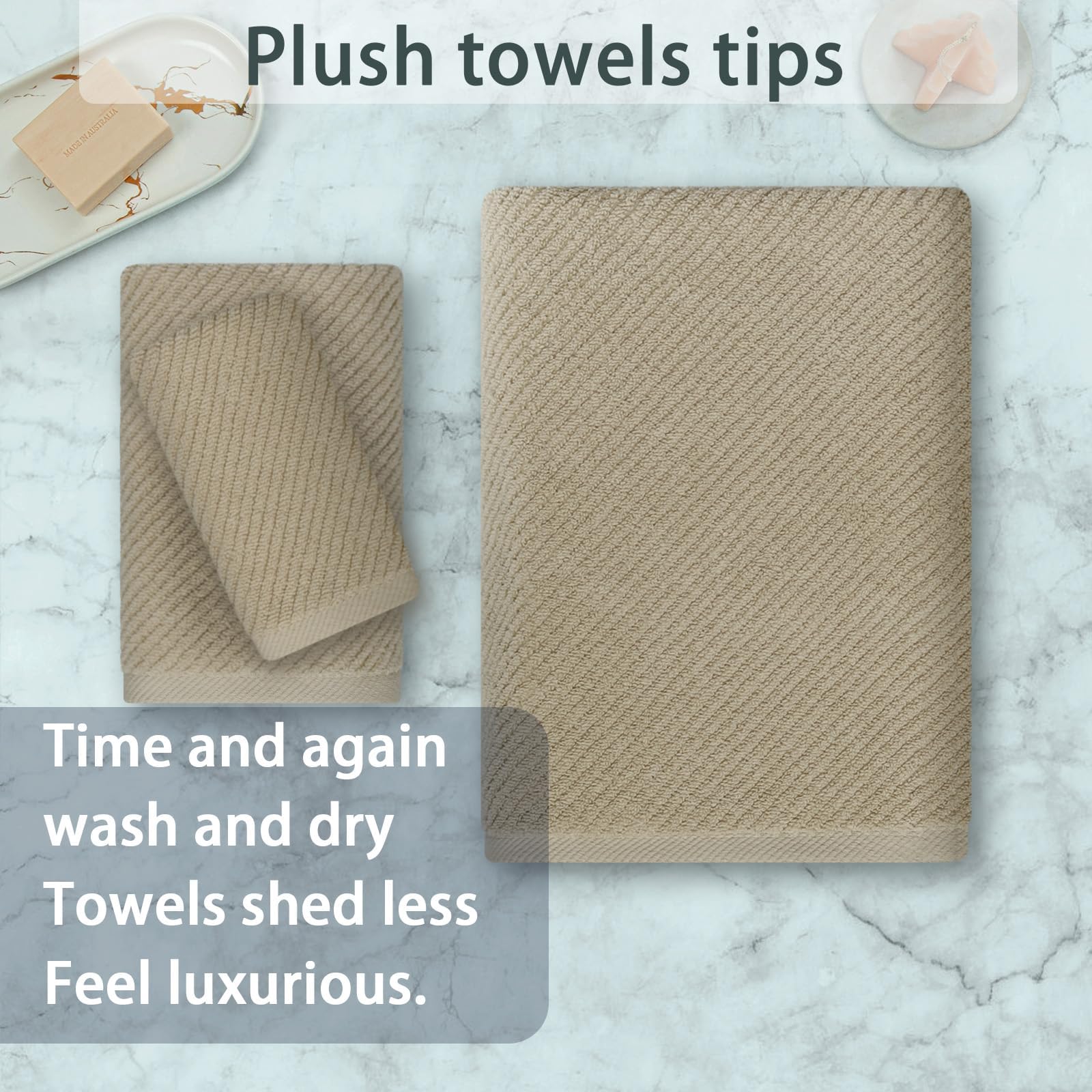 3PC Towel Set (3 Count)