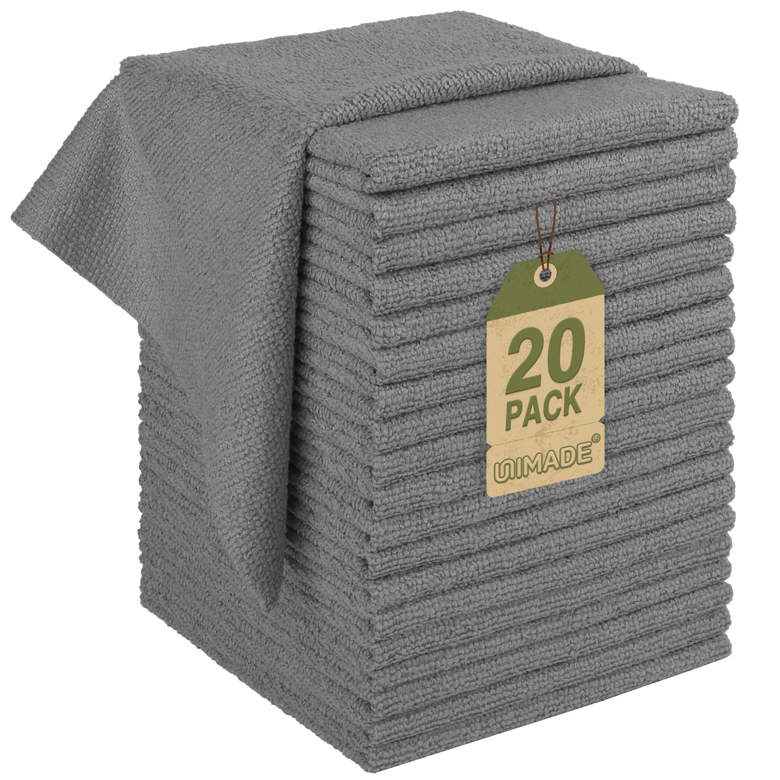 Microfiber Cleaning Cloth (20 Count)