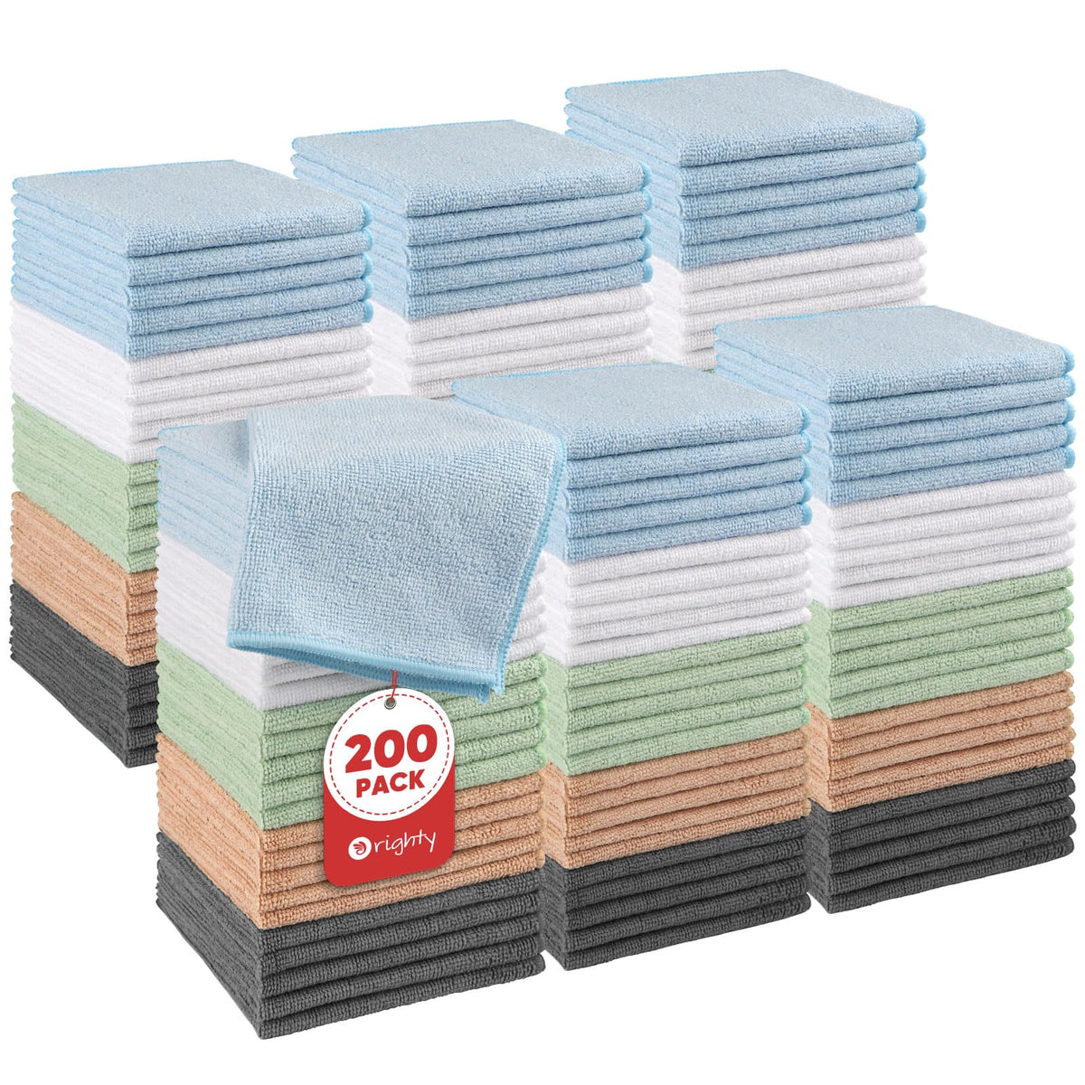 Washcloths Bulk (200 Count)