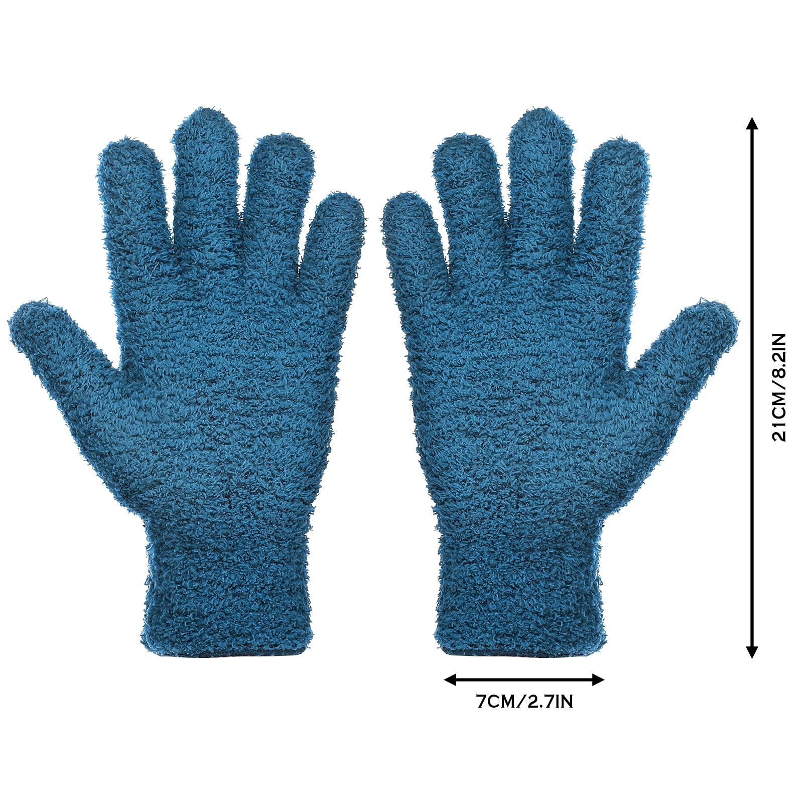 2 Pairs Microfiber Gloves for Plants (2 Count)