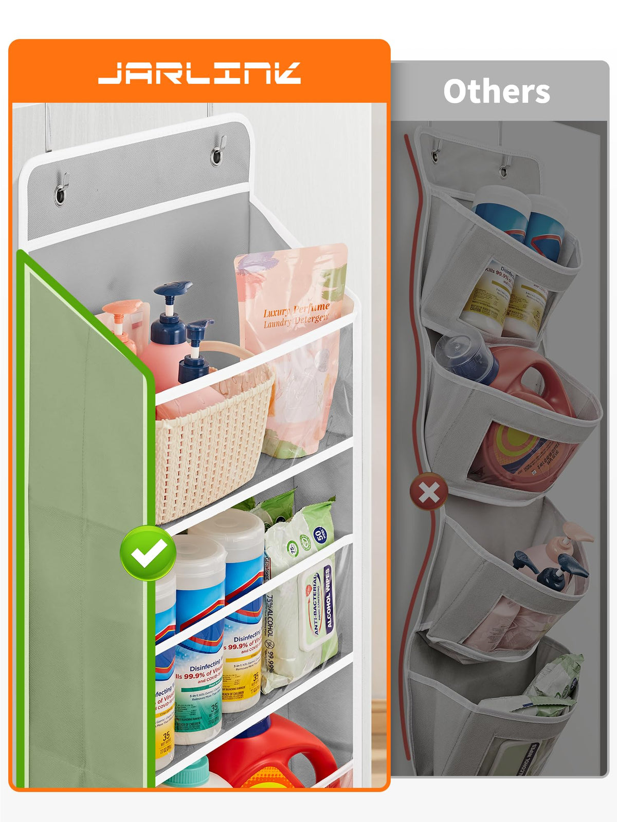 Over The Door Toy Storage Organizer w