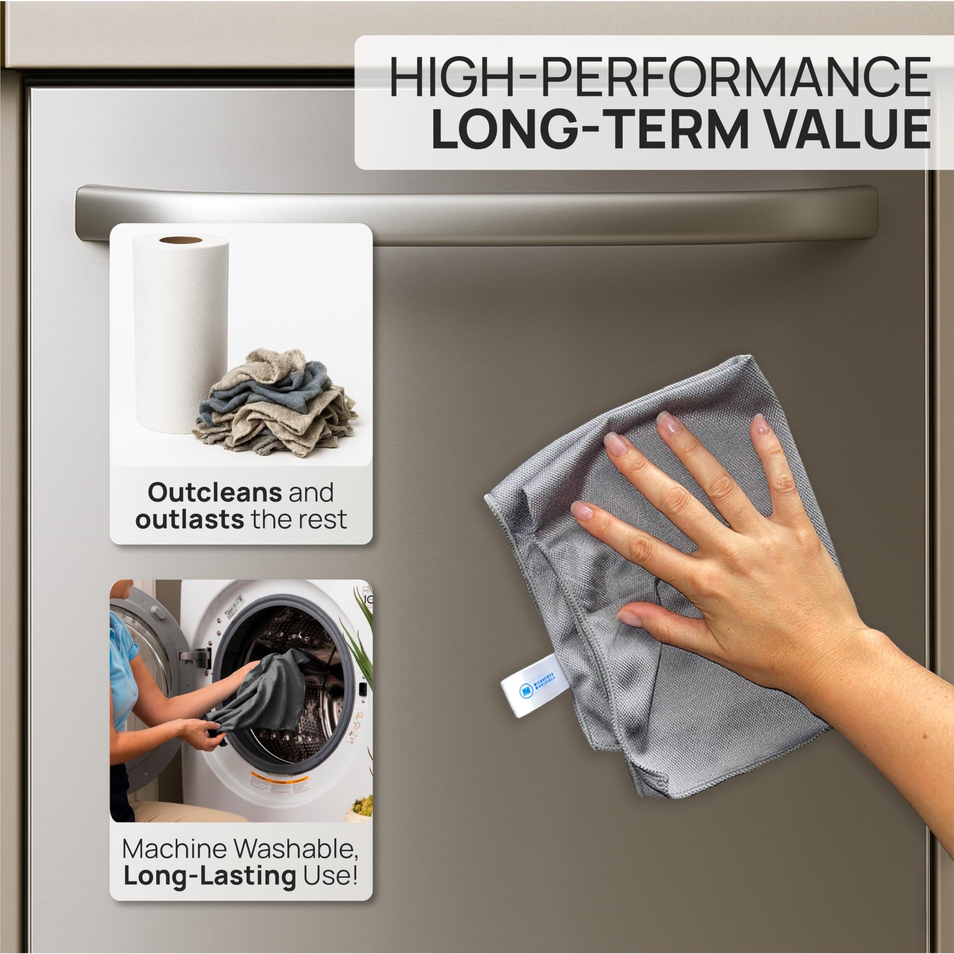 Claro Stainless Steel Cleaning Cloth 8