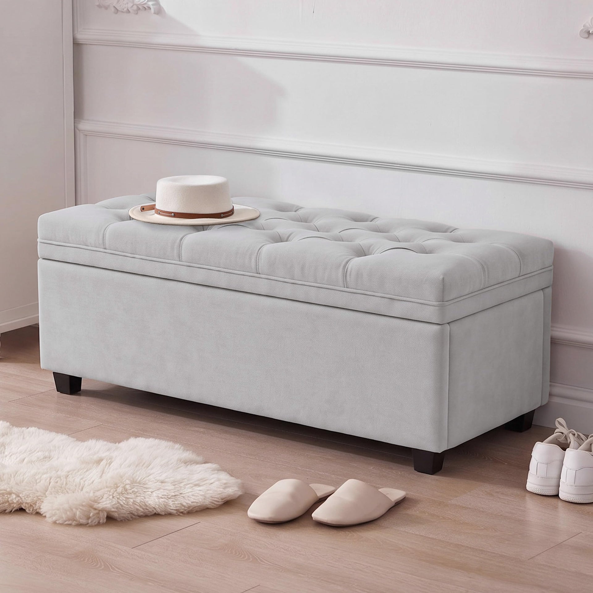 43 Inch Storage Ottoman