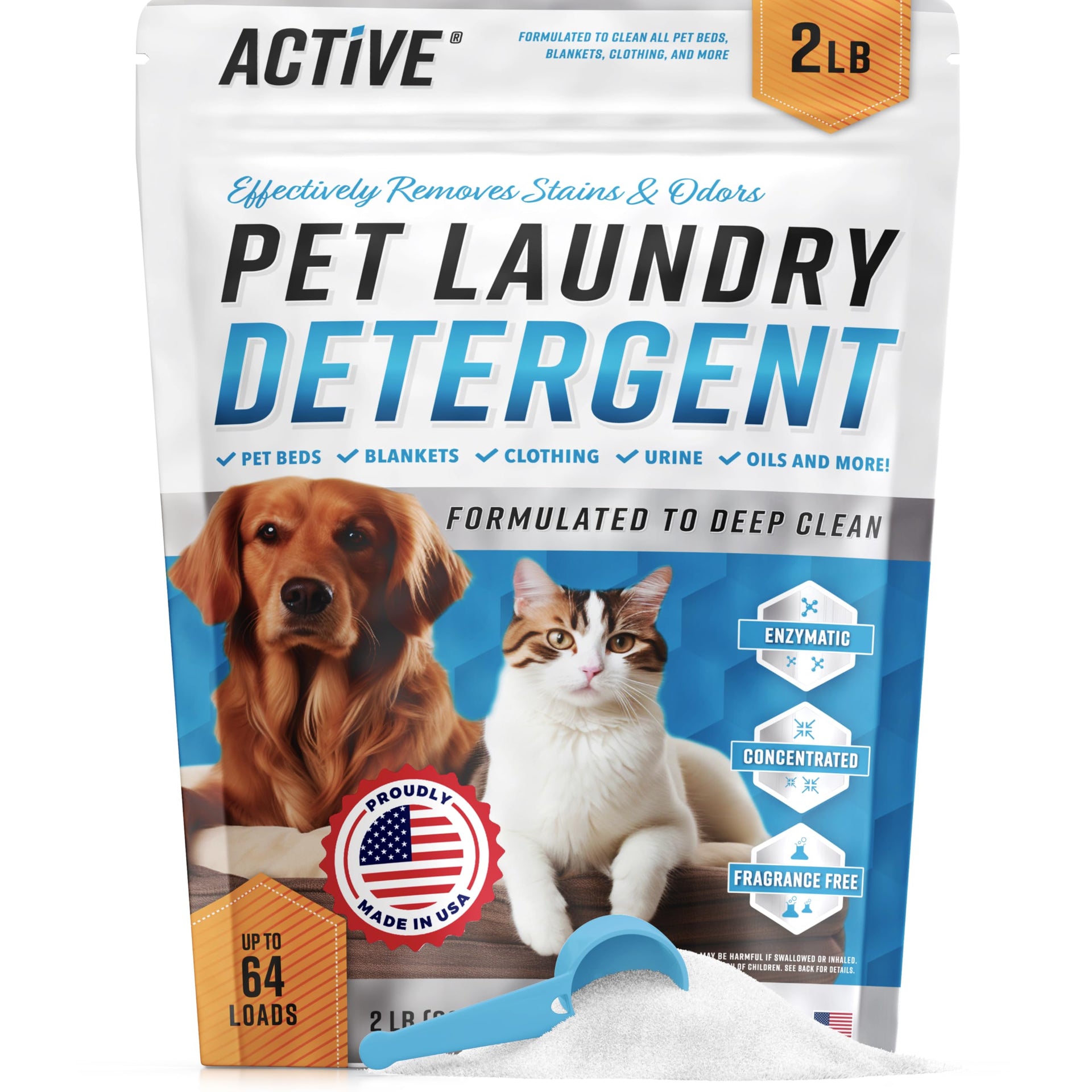 Pet Laundry Detergent Odor Remover (32 Ounce)