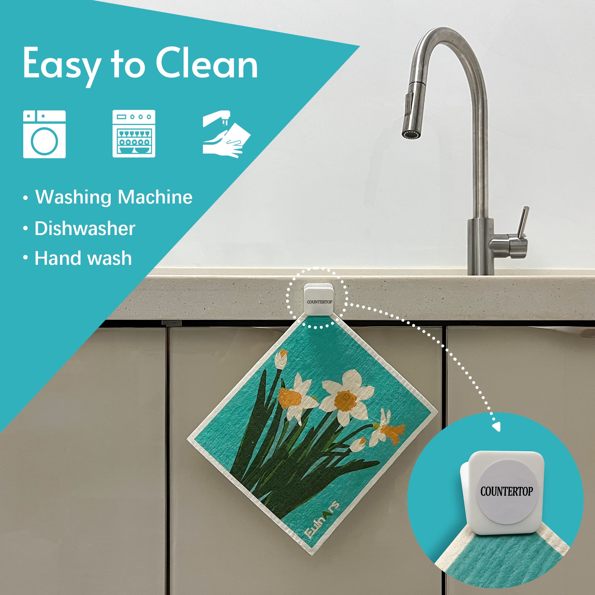 Swedish Dishcloths for Kitchen (8 Count)