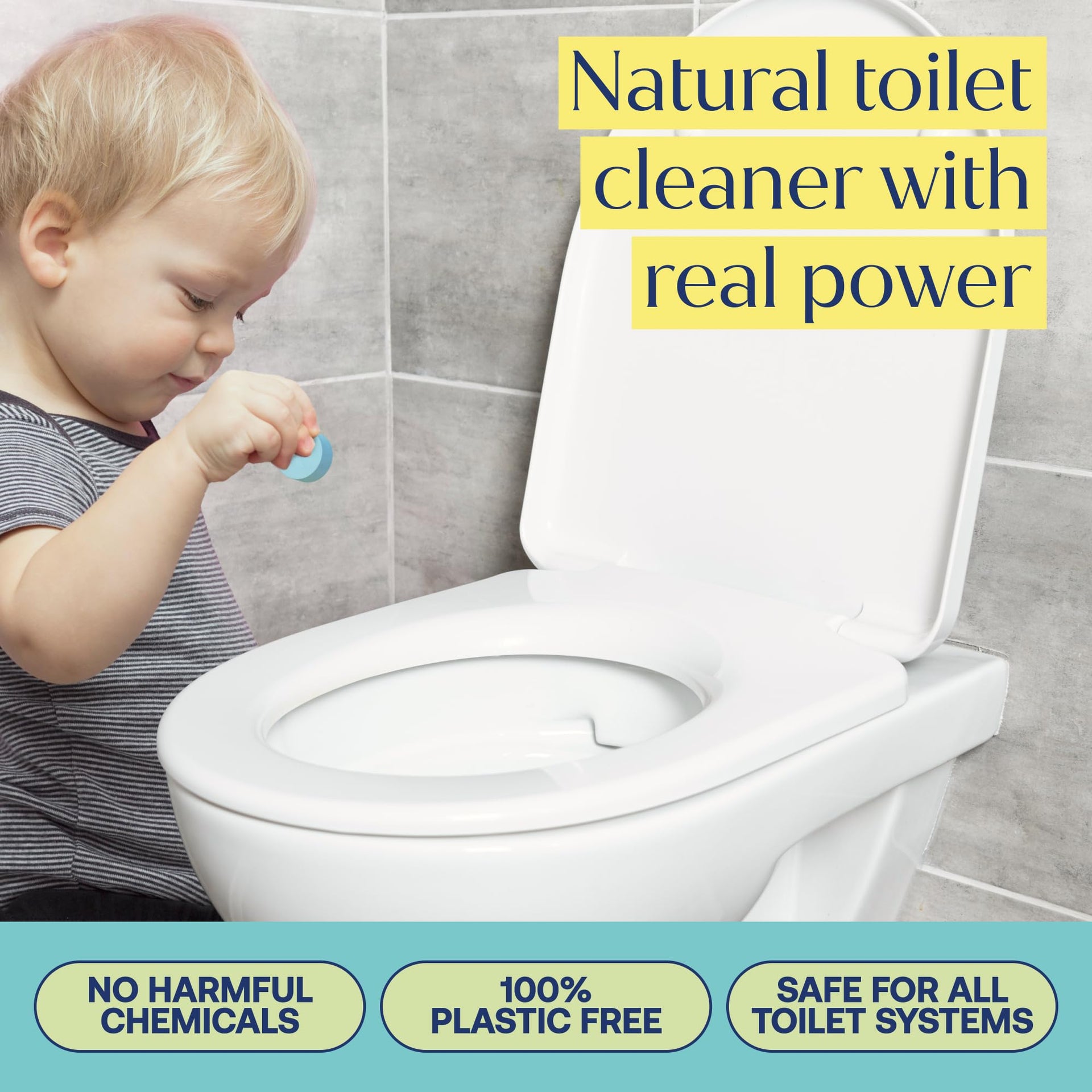 Toilet Bowl Cleaning Tablets (60 Count)