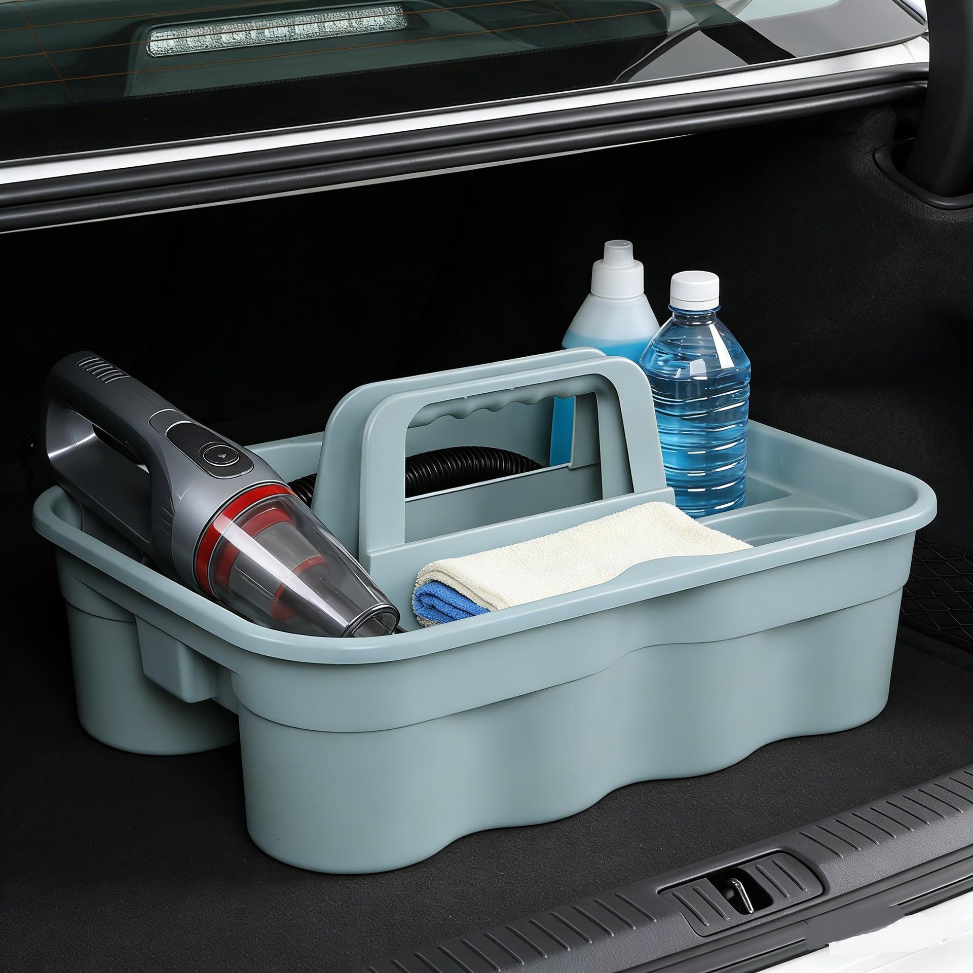 Bathroom Cleaning Caddy Organizer with Handle (4 Count)