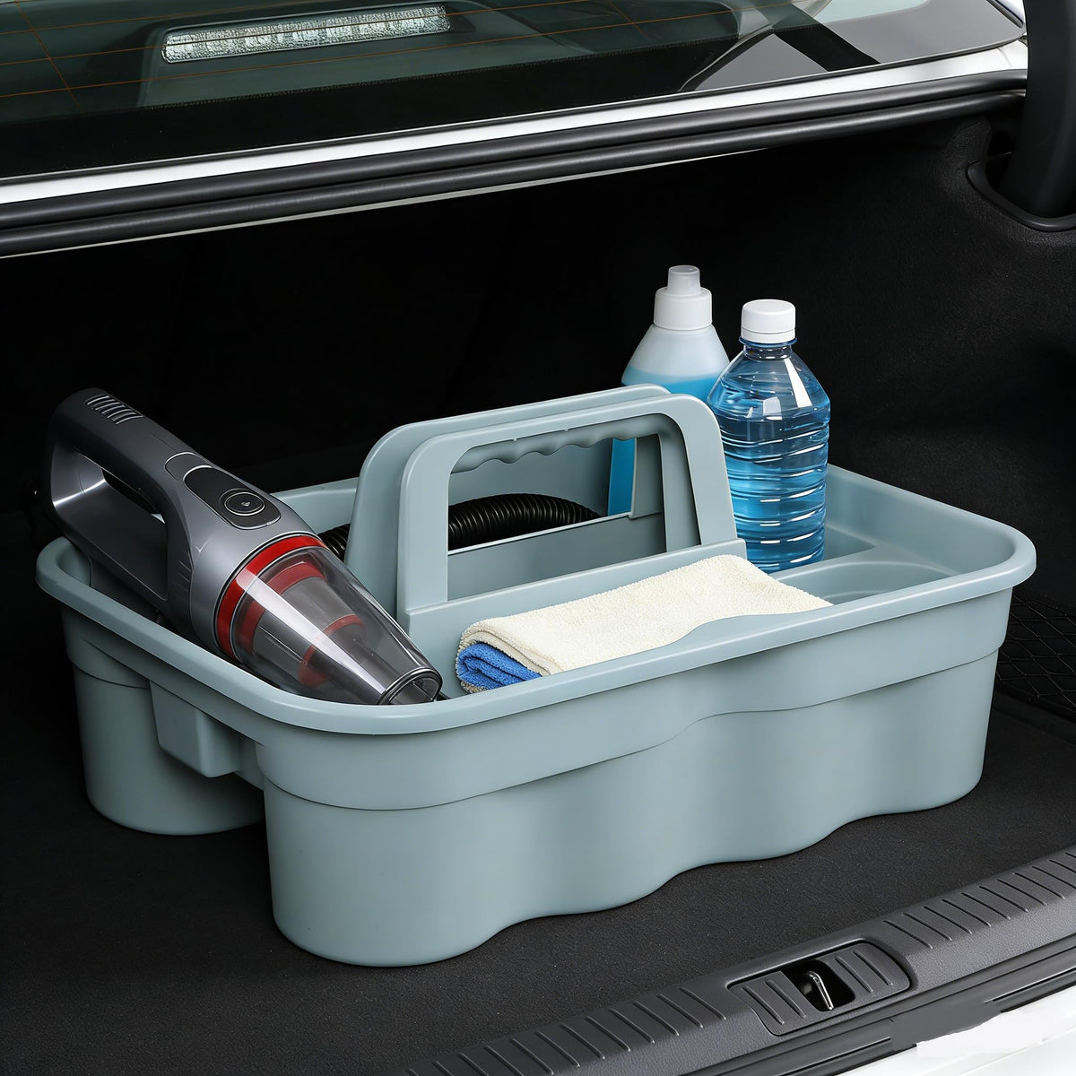 Bathroom Cleaning Caddy Organizer with Handle (4 Count)