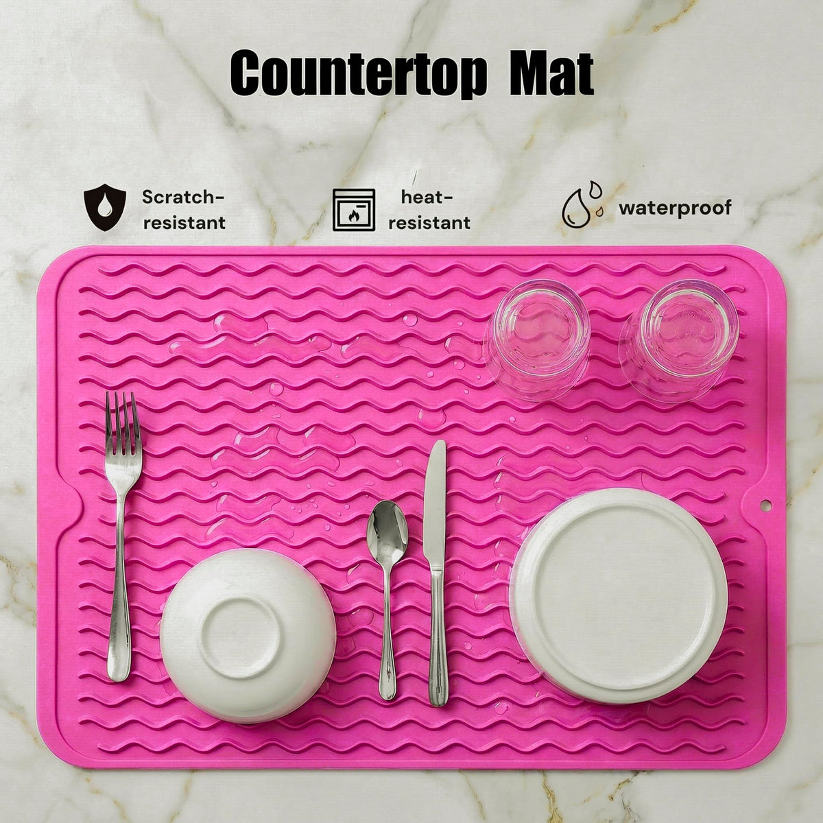 Silicone Dish Drying Mat