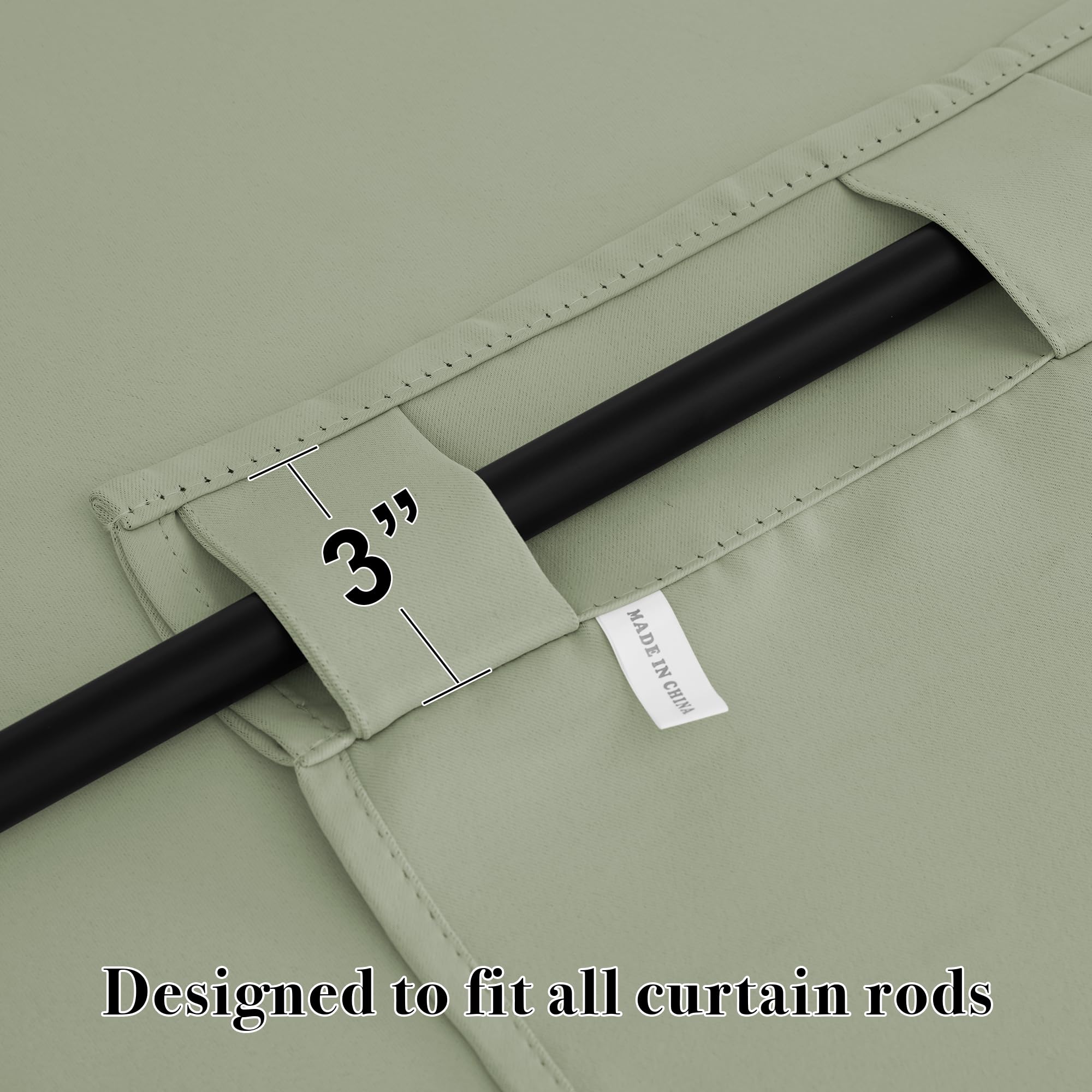Kitchen Window Curtains (2 Count)