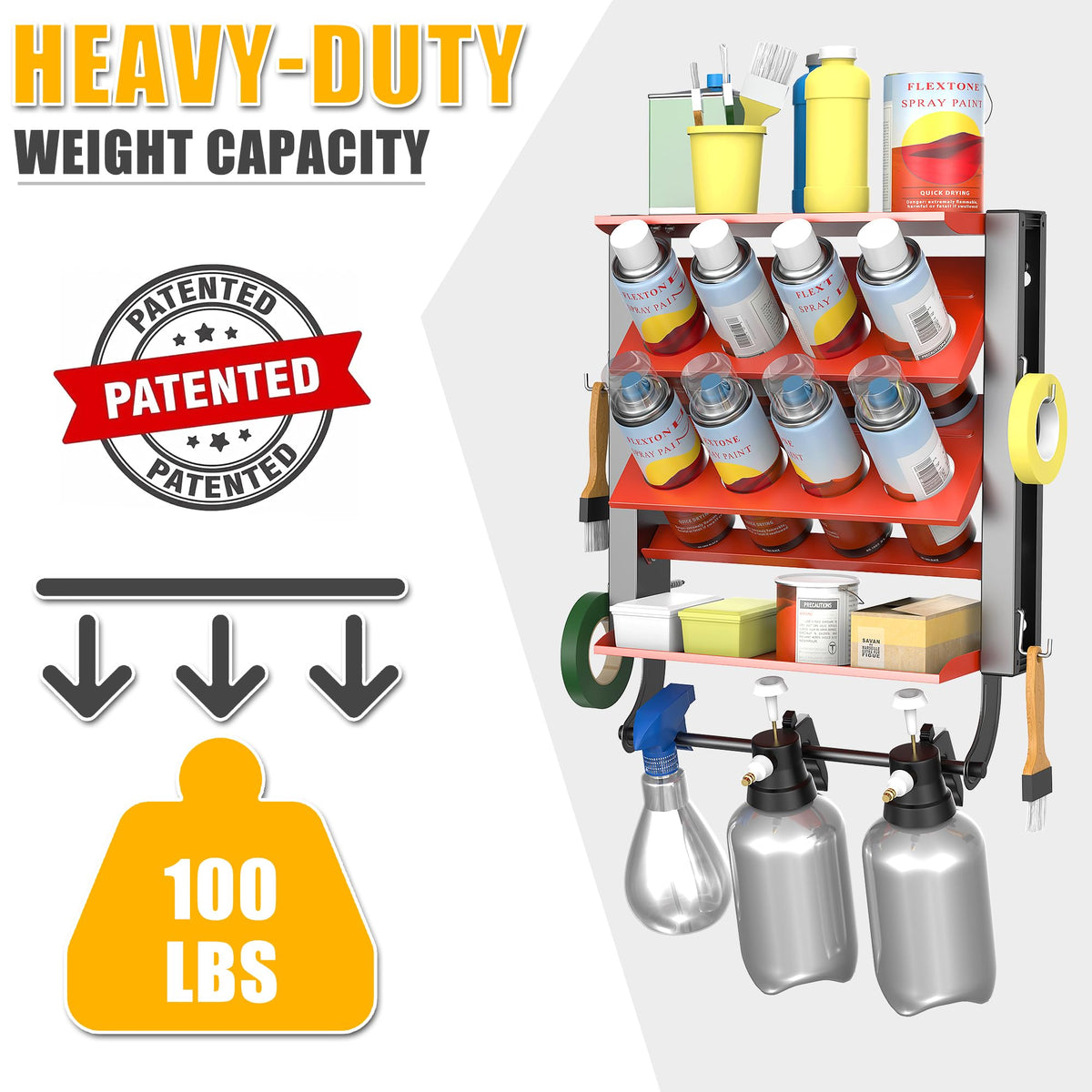 Spray Can Holder Rack