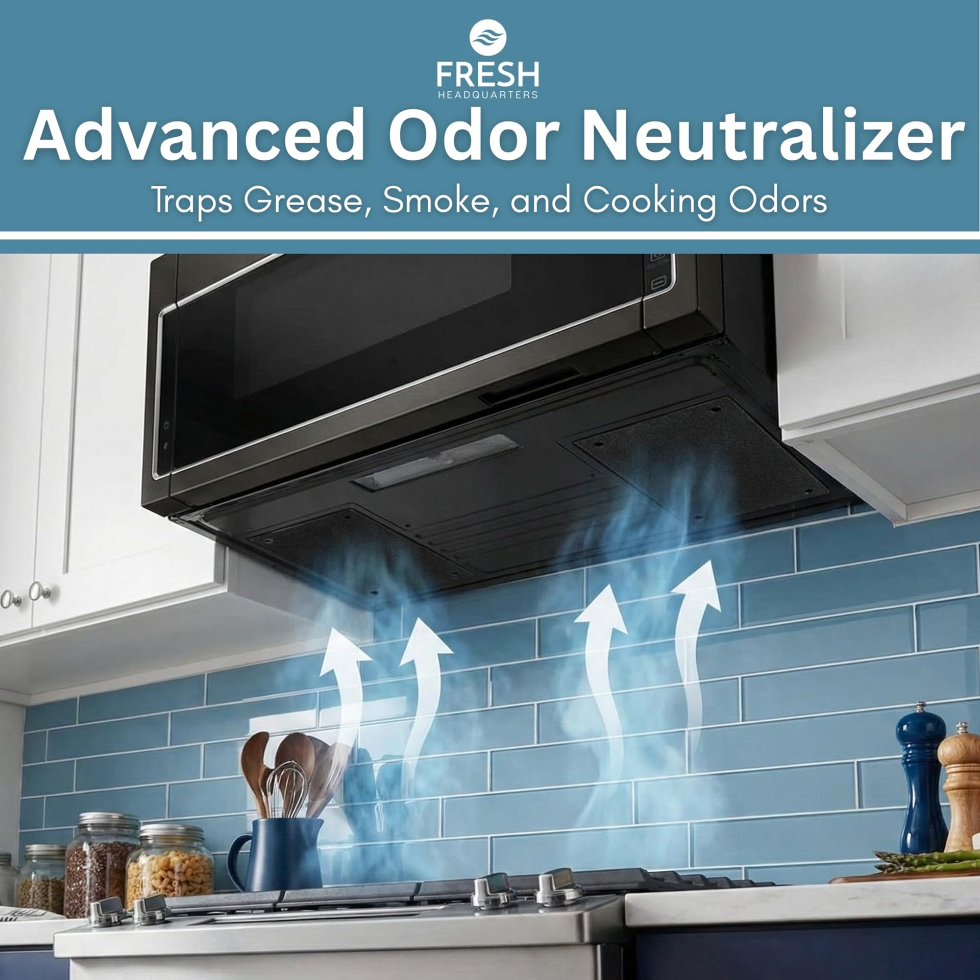 Activated Carbon Microwave Hood Filters (2 Count)