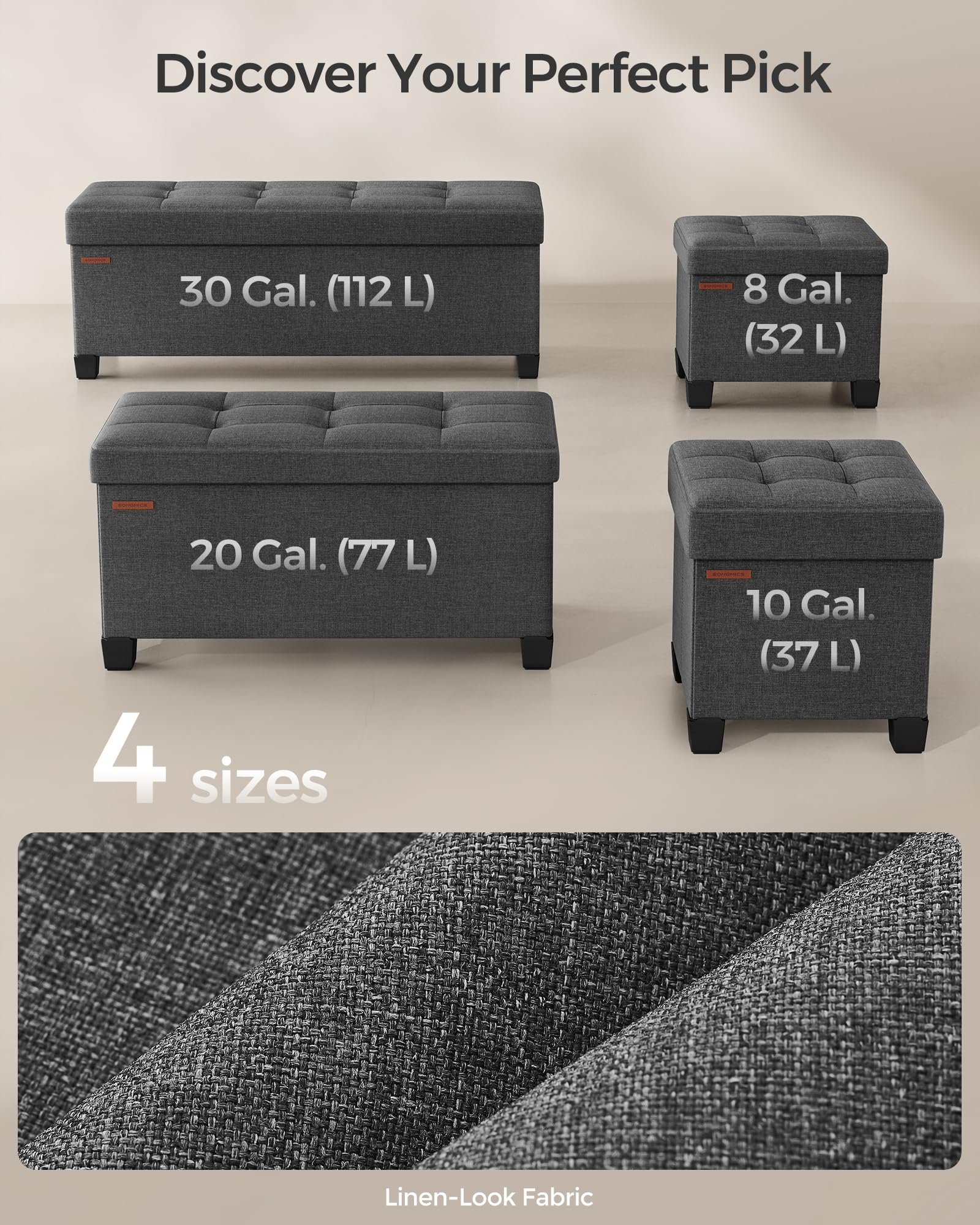 Storage Ottoman Bench