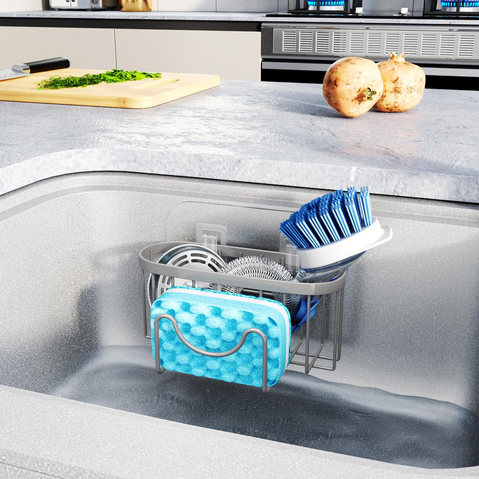 Sponge Holder for Kitchen Sink