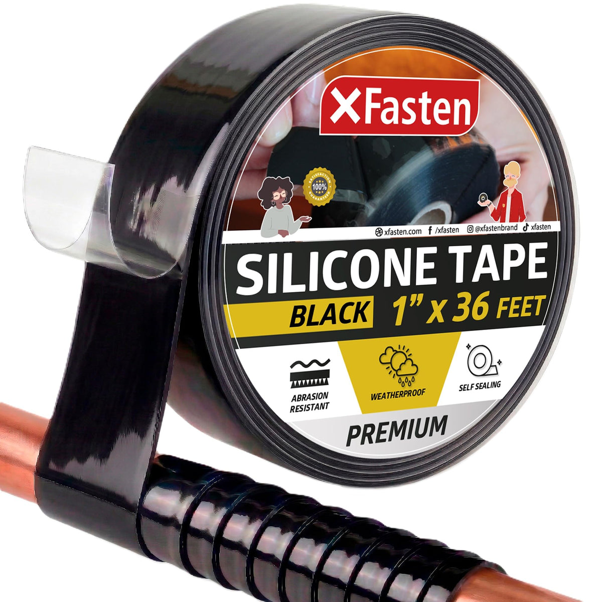 Self Fusing Silicone Tape Waterproof (36 Foot)