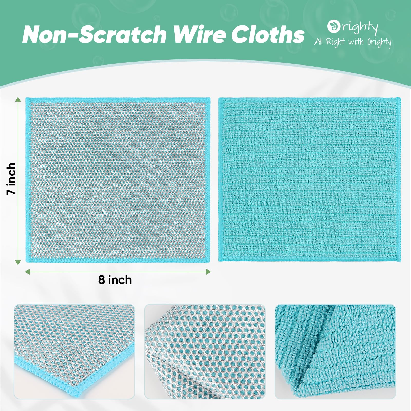 Dish Cloths 24 Pack Double (24 Count) - ModHome Supplies