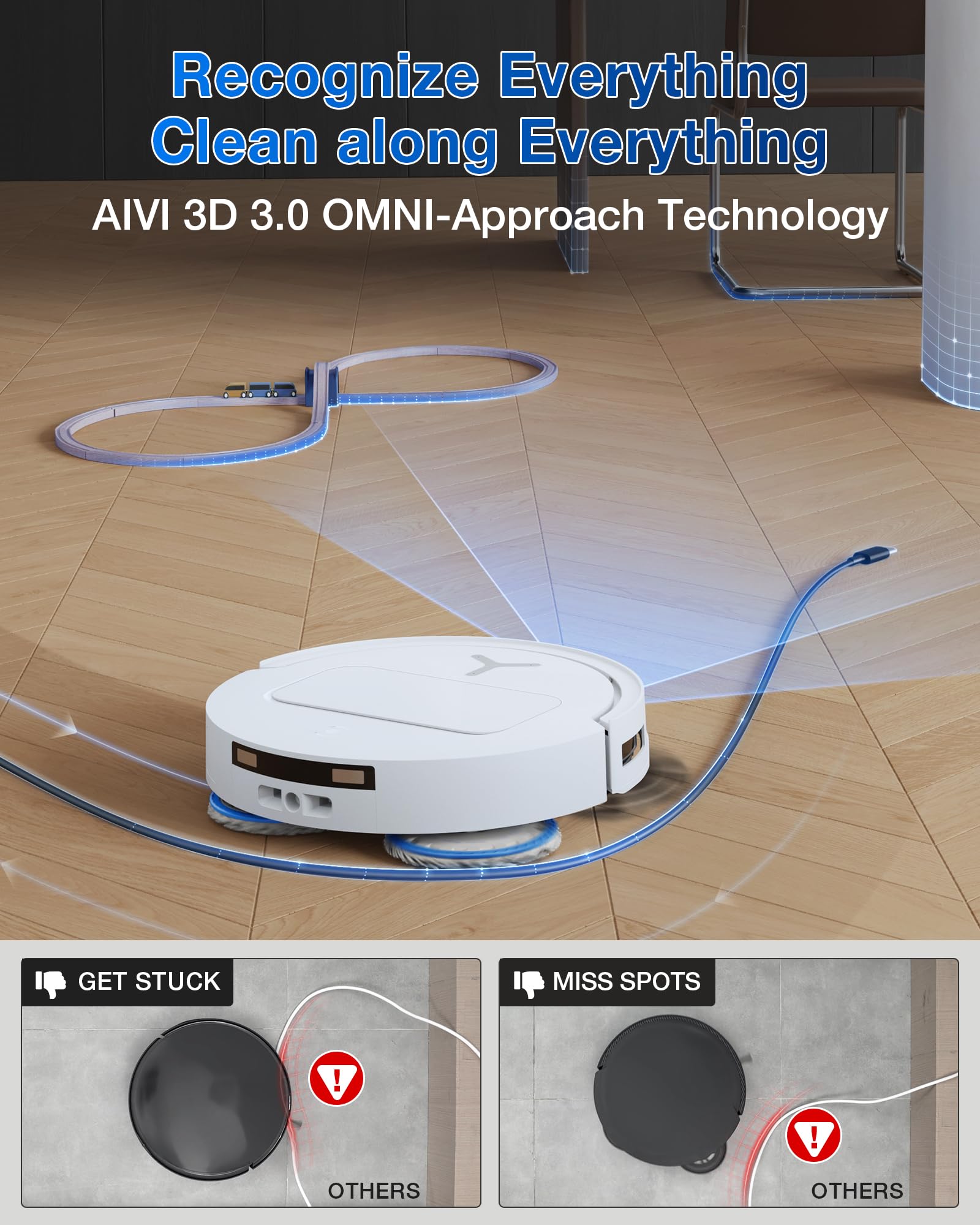 DEEBOT T50 PRO Omni Robot Vacuum and Mop