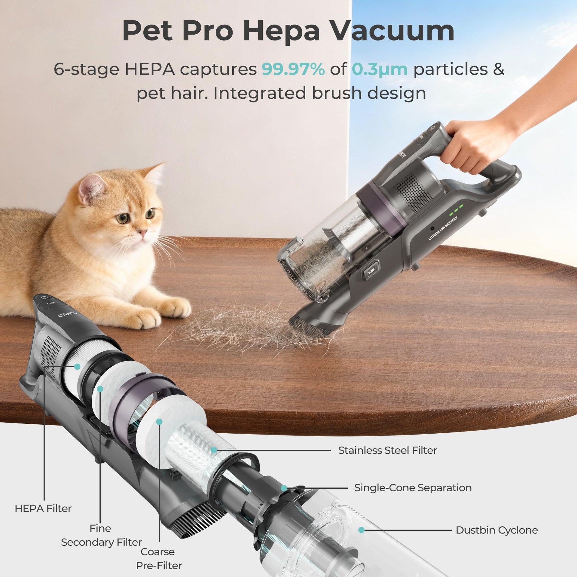 CANDY Cordless Vacuum Cleaner