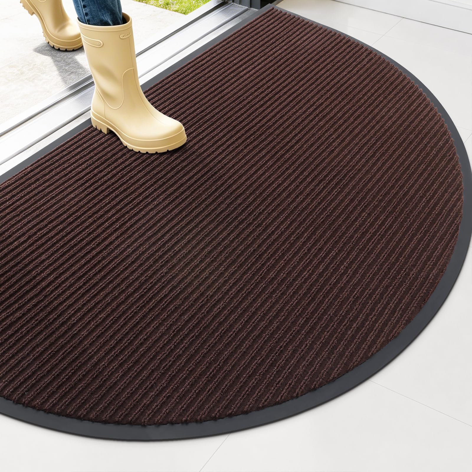 Half Circle Front Door Mat 47x30