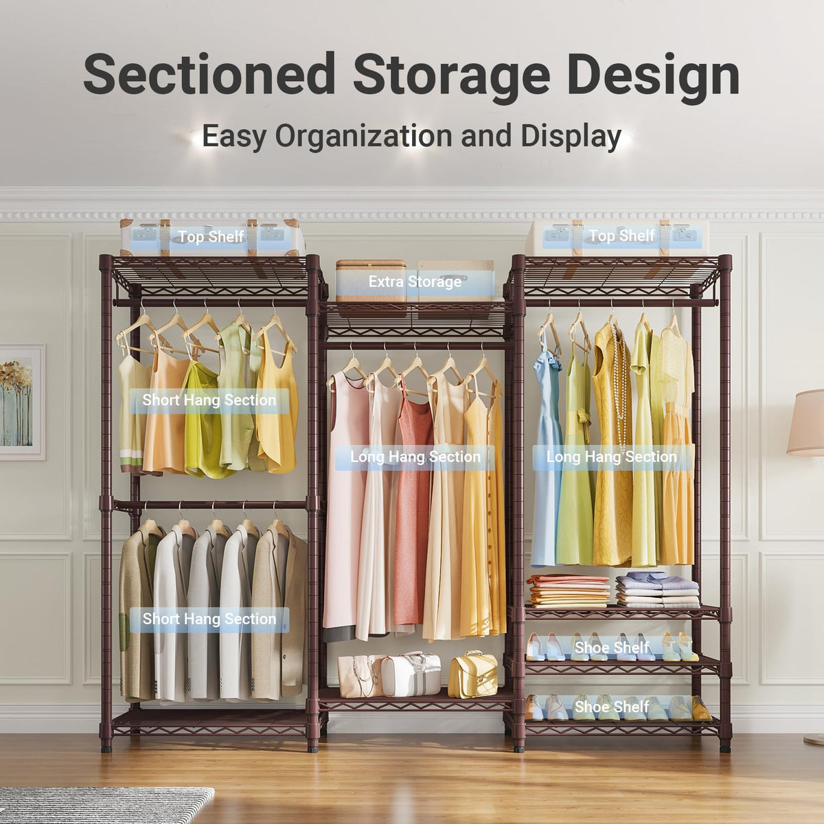 V5 Heavy Duty Clothes Rack