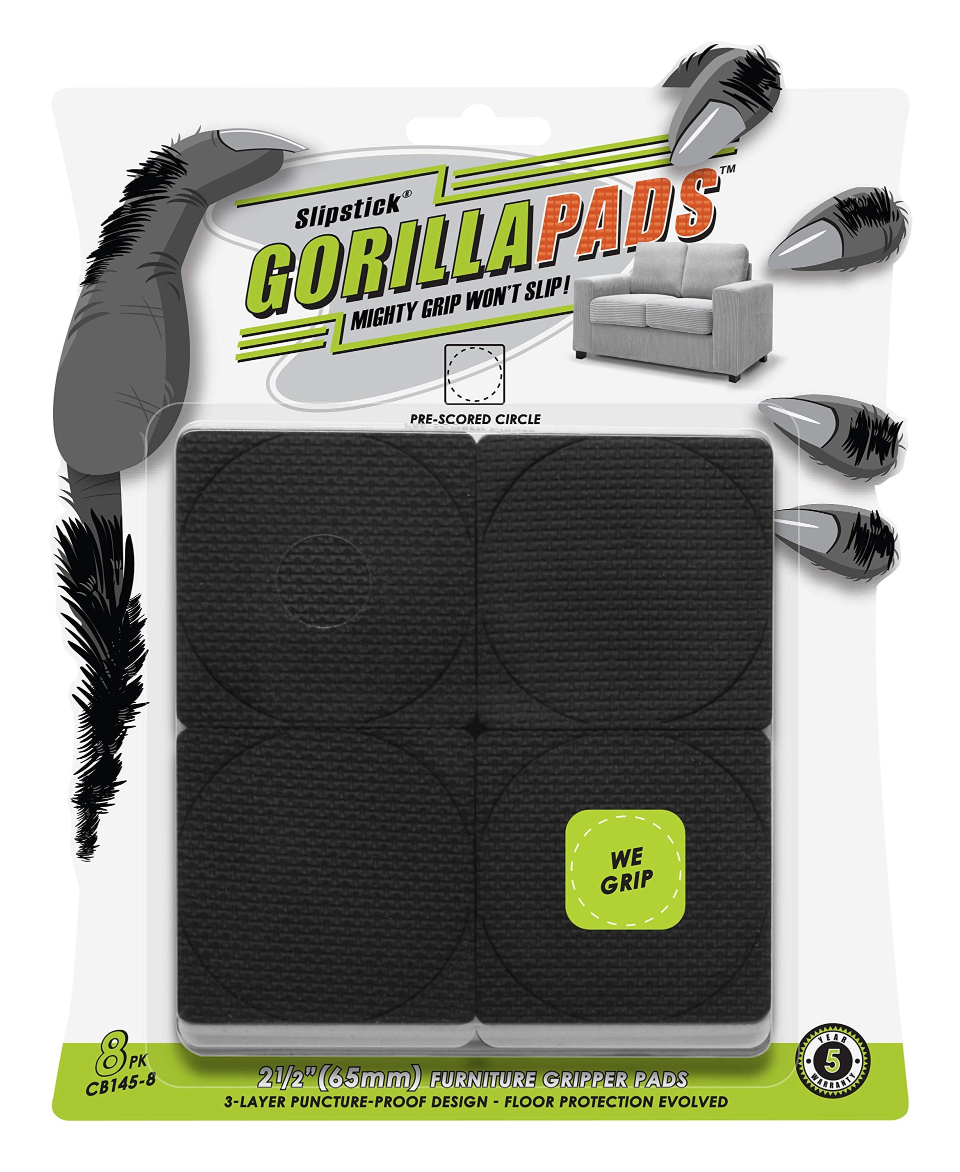 GorillaPads Non (8 Count)