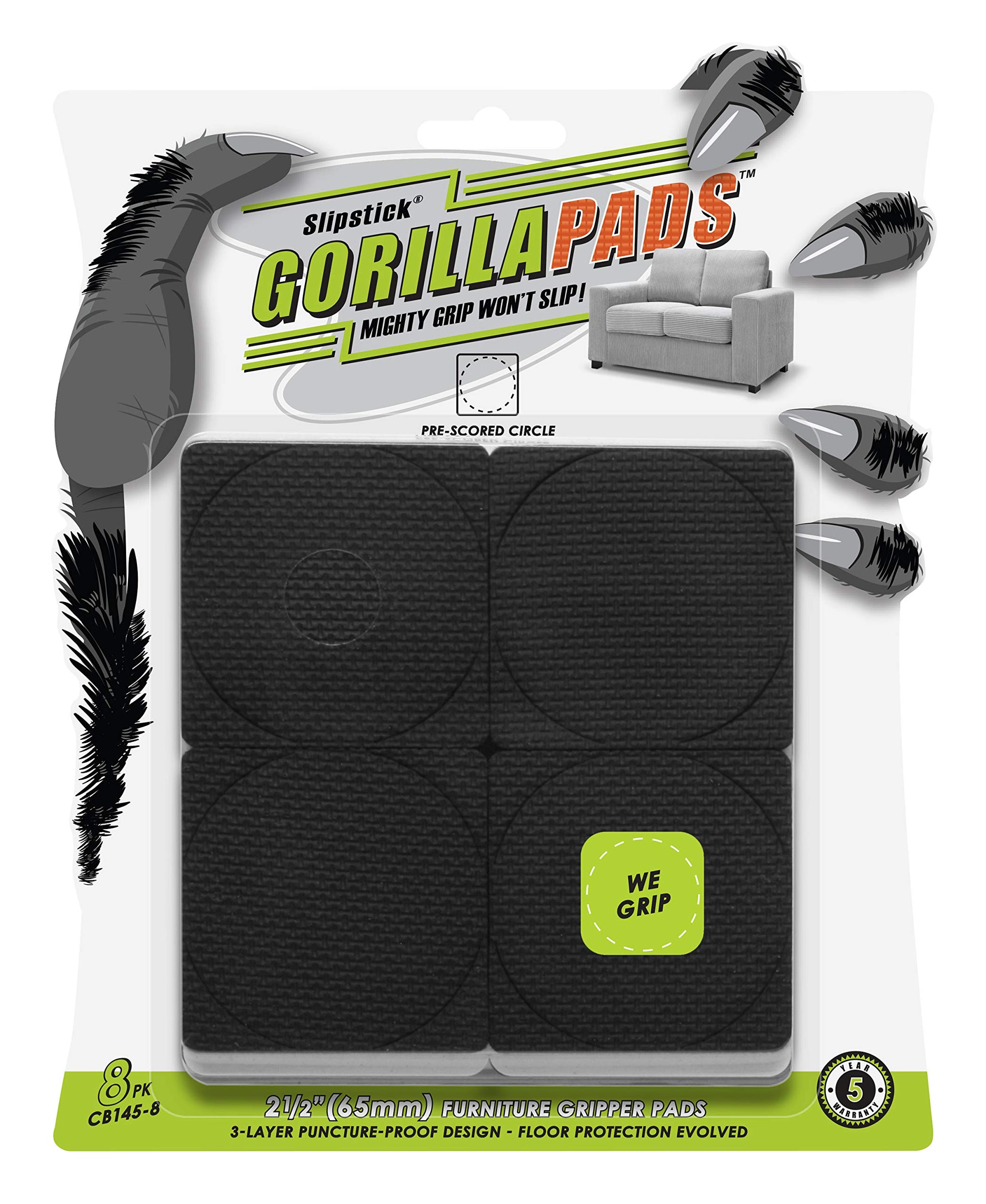 GorillaPads Non (8 Count)