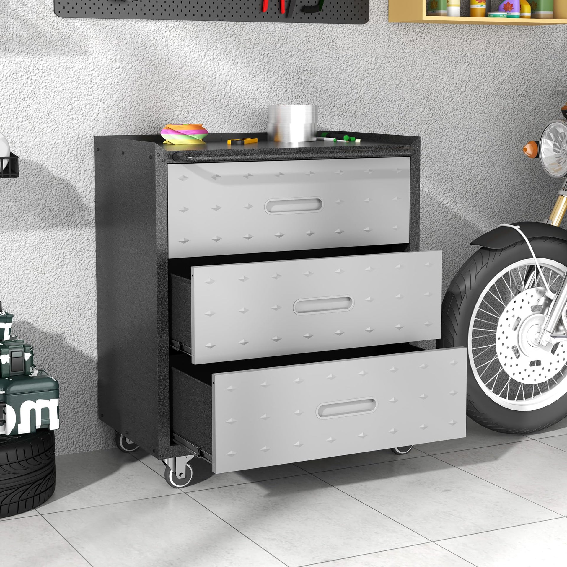 Metal Storage Cabinet for Garage