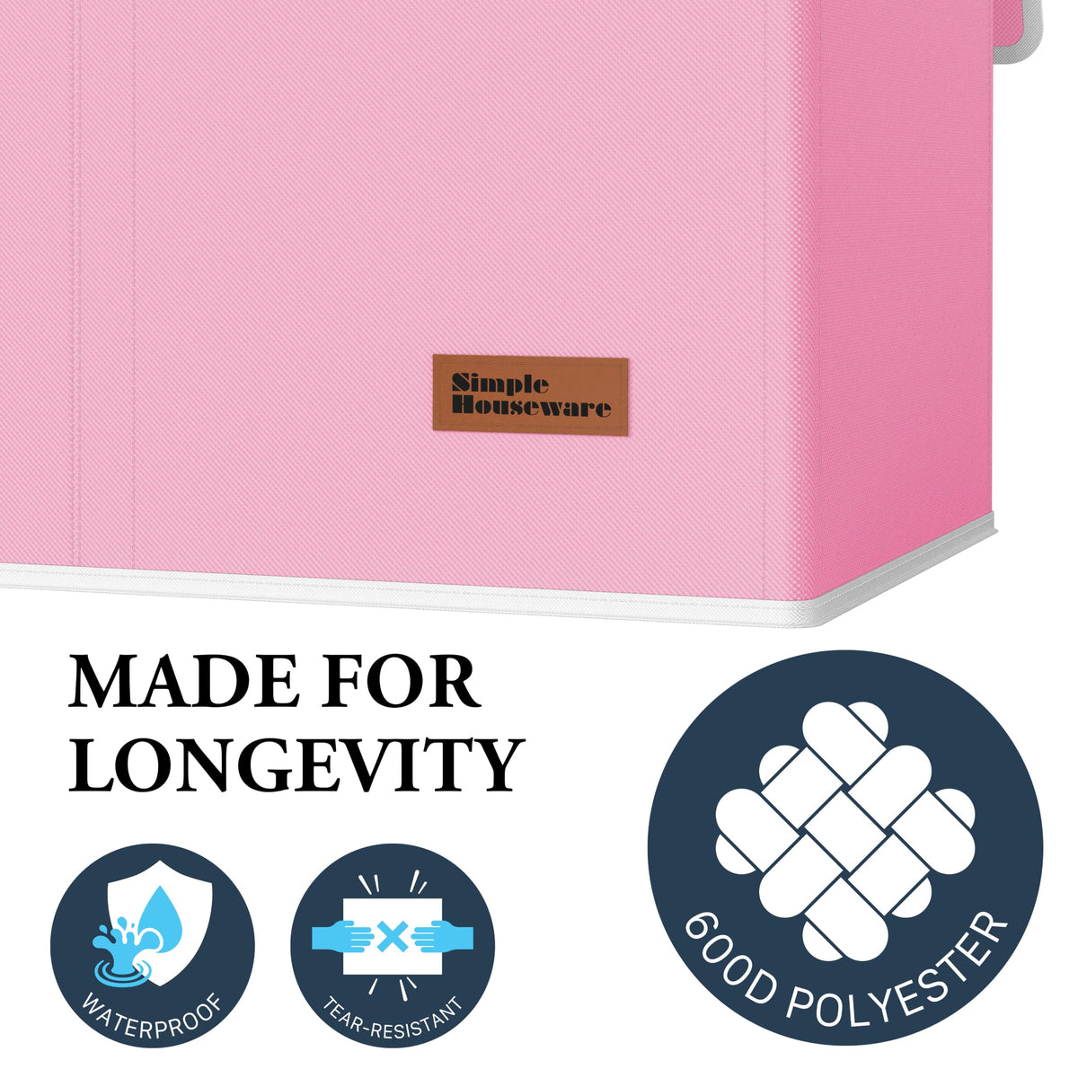 Double Laundry Hamper with Lid & Removable Bags