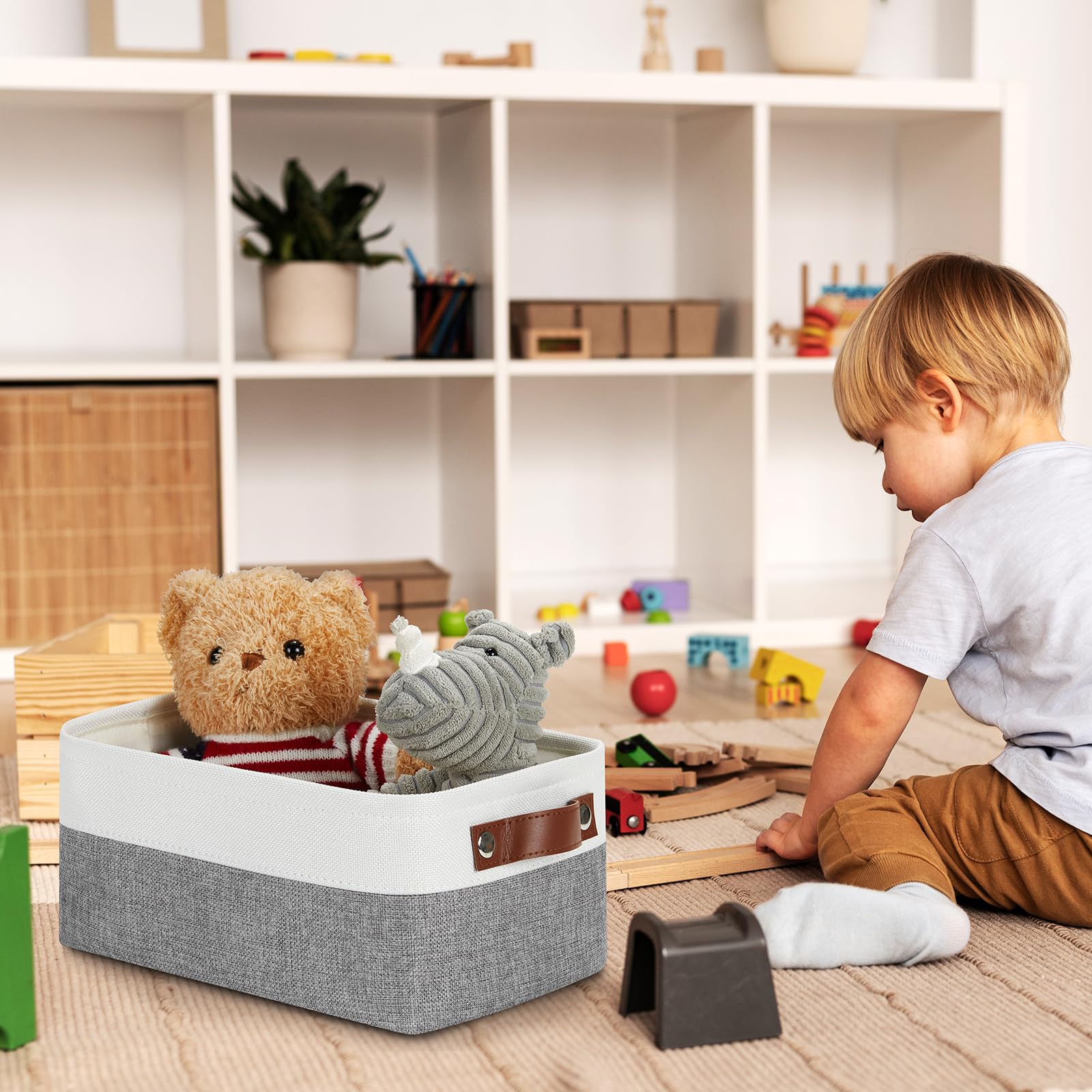 Storage Baskets for Shelves (2 Count)