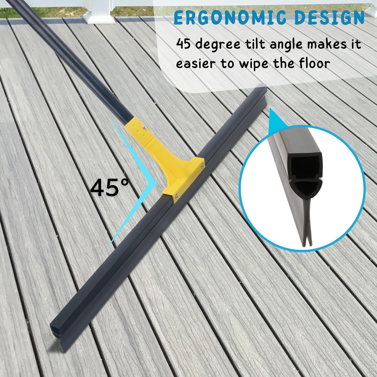 Floor Squeegee for Concrete