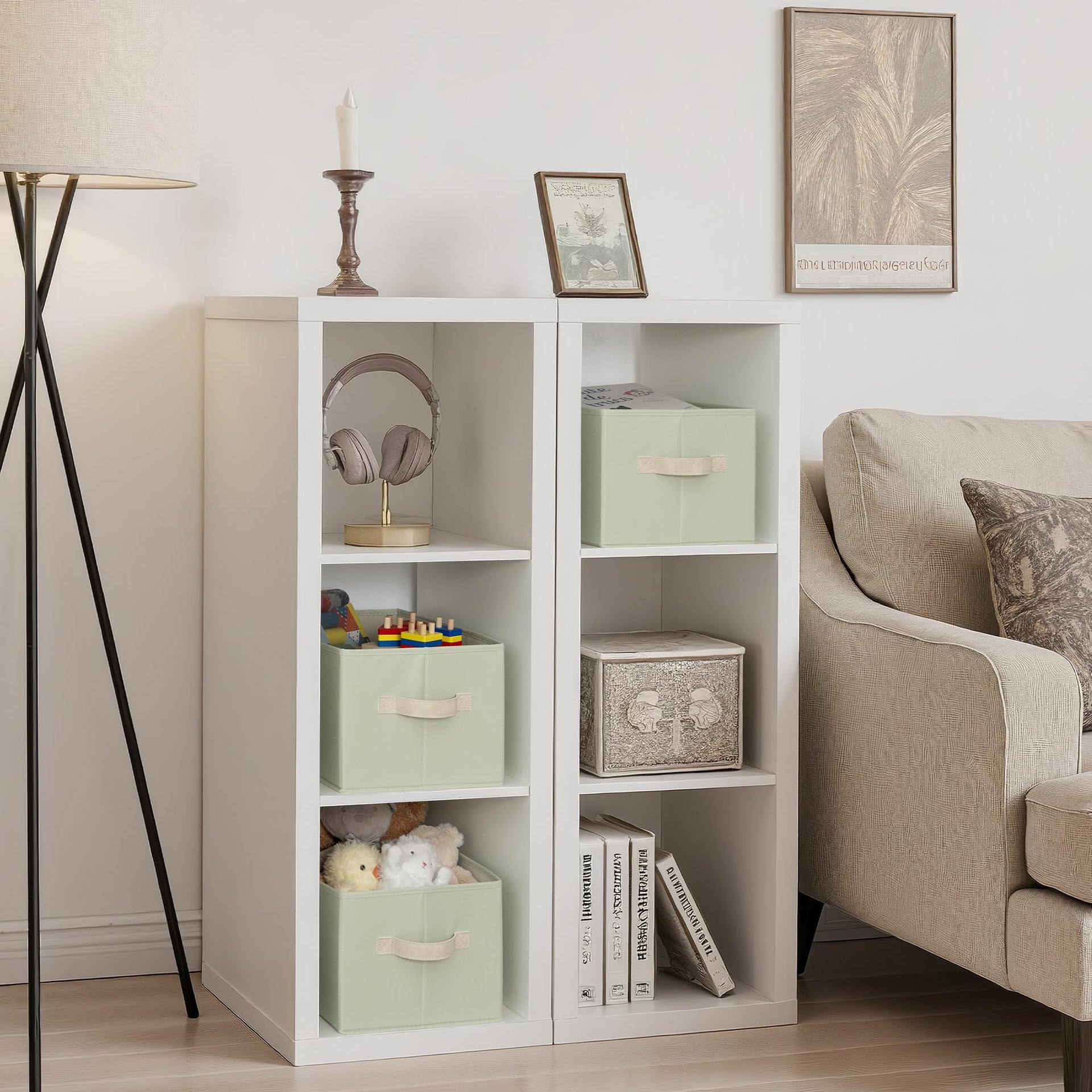 Closet Storage Bins (3 Count)