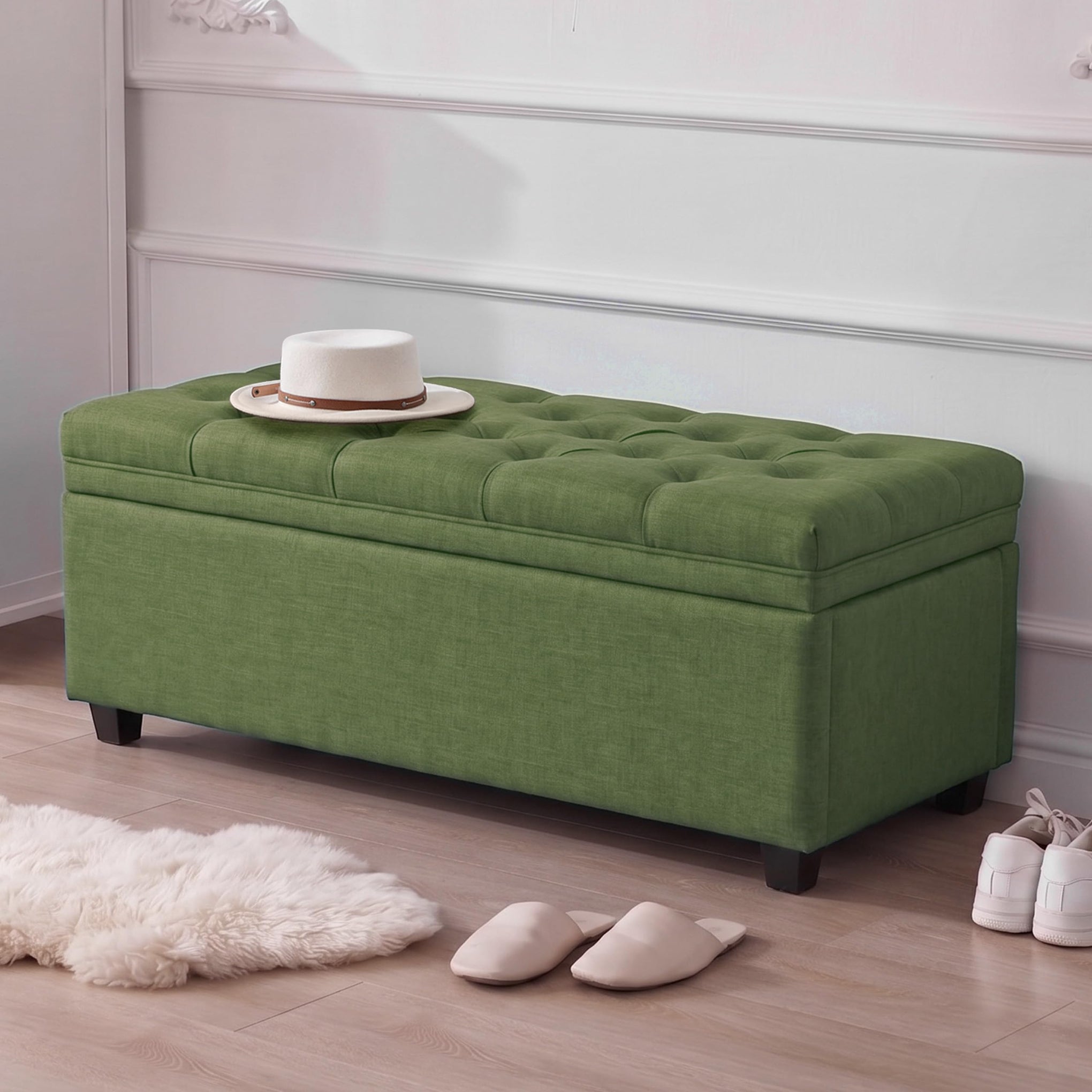 43 Inch Storage Ottoman