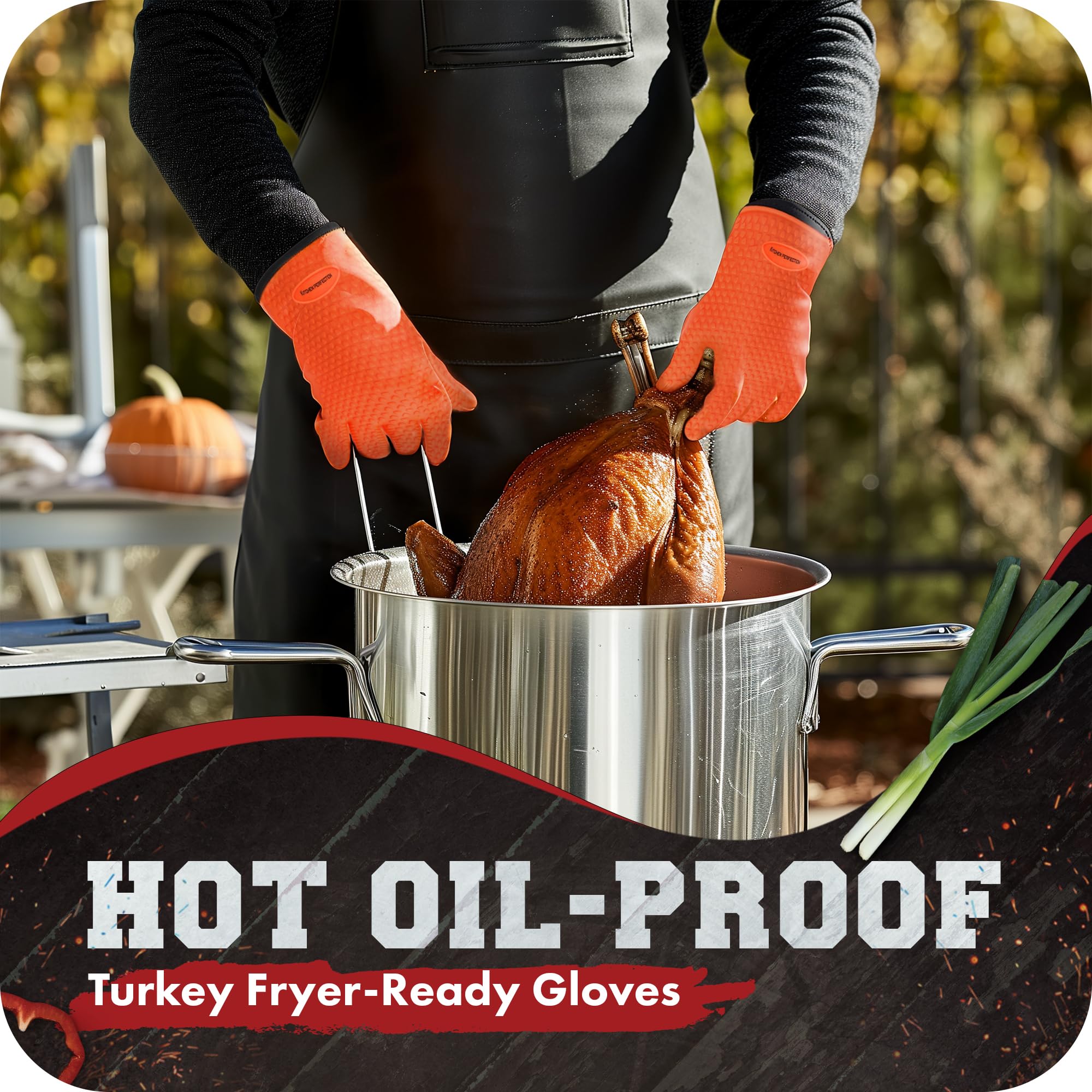 XL Silicone Smoker Oven Gloves (2 Count)