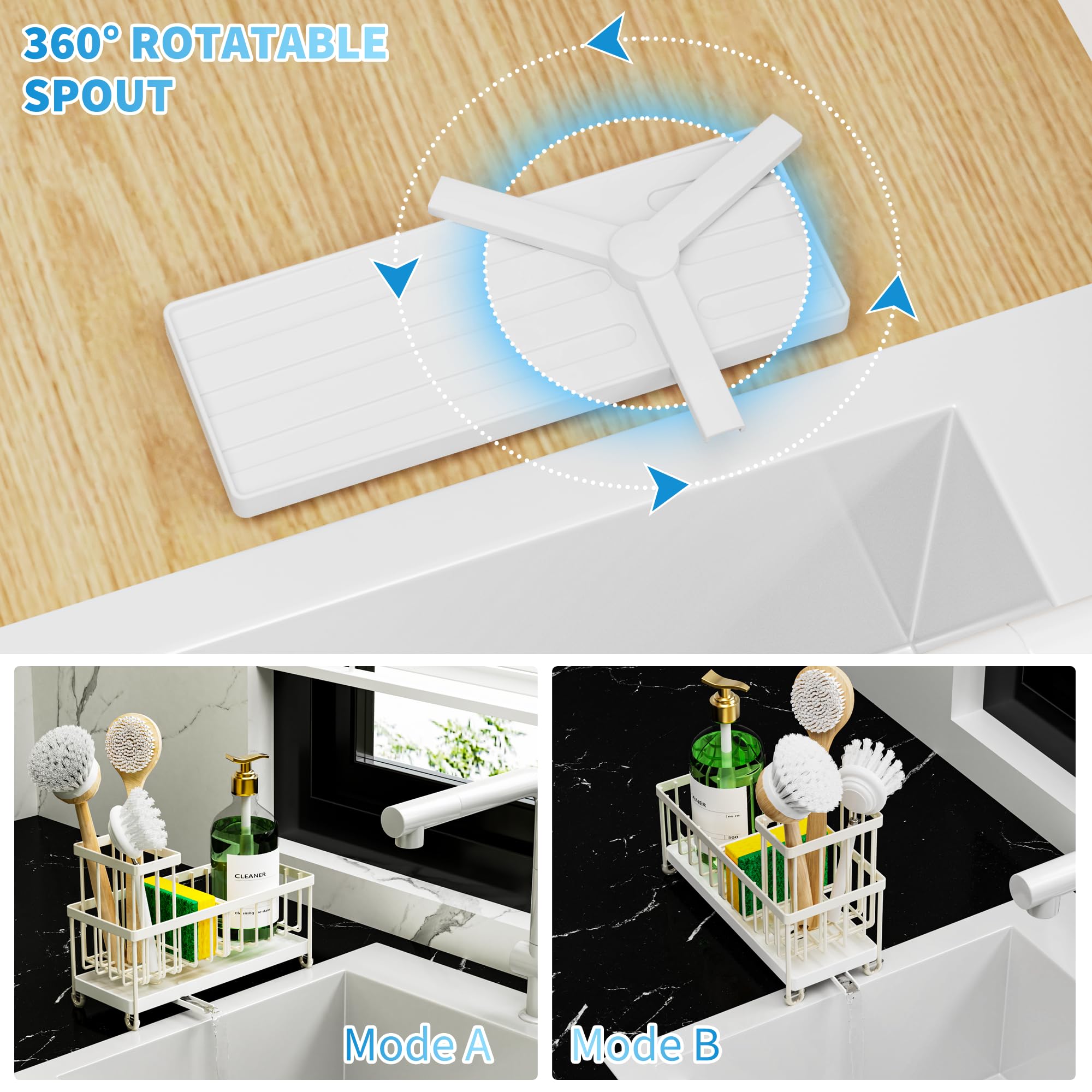 Sponge Holder for Kitchen Sink