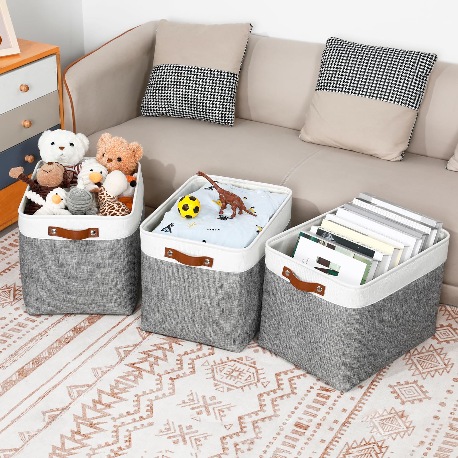 Large Storage Baskets (3 Count)
