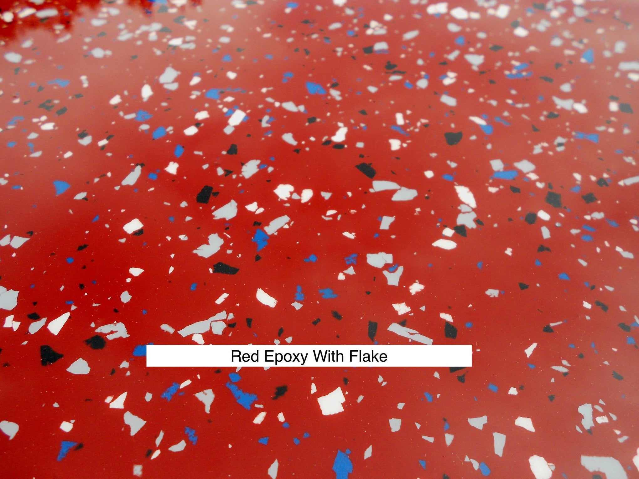 10009 Mexican Red Epoxy Resin Coating Made with Beautiful and Vibrant Pigments (96 Fl Oz)