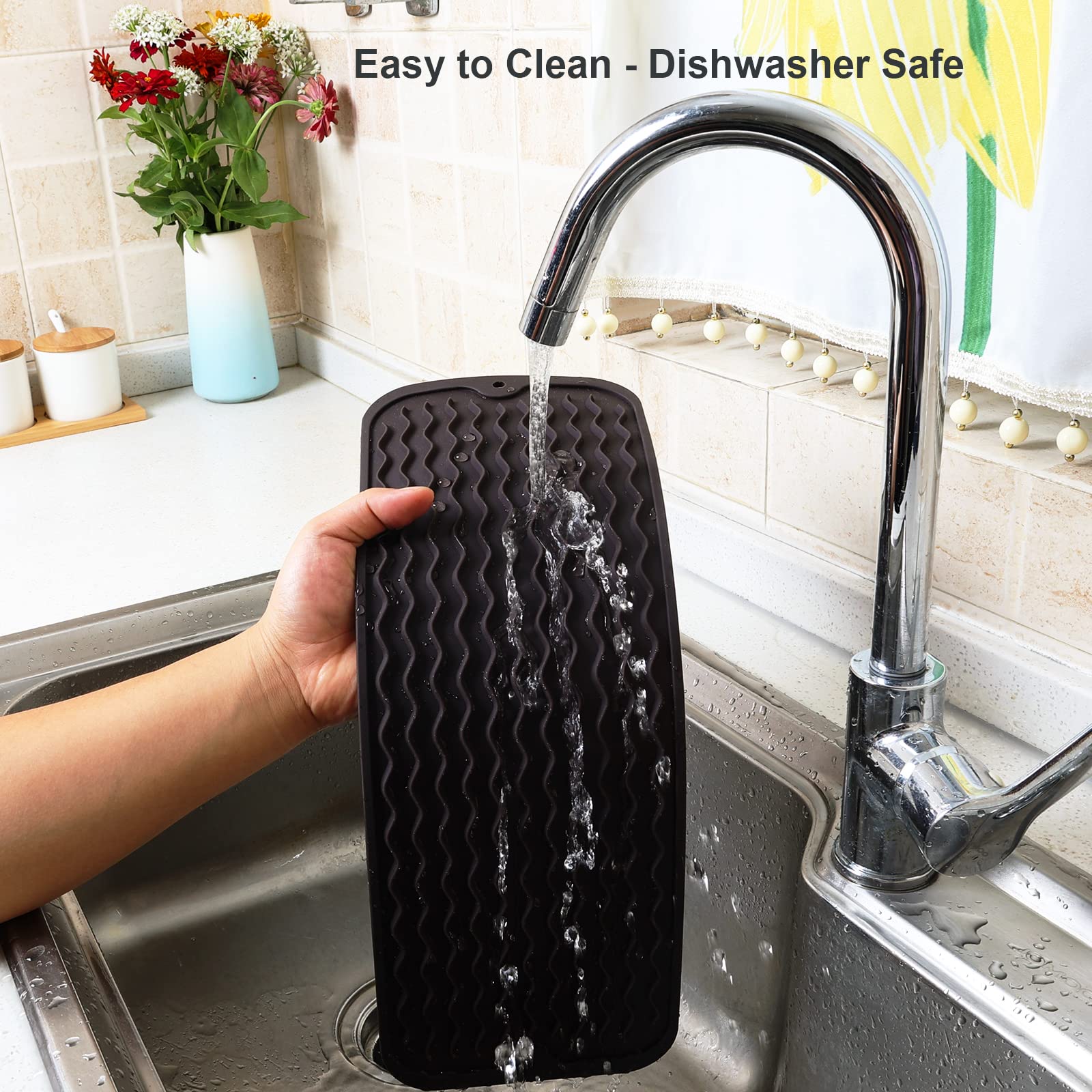 Small Dish Drying Mat for Kitchen Counter