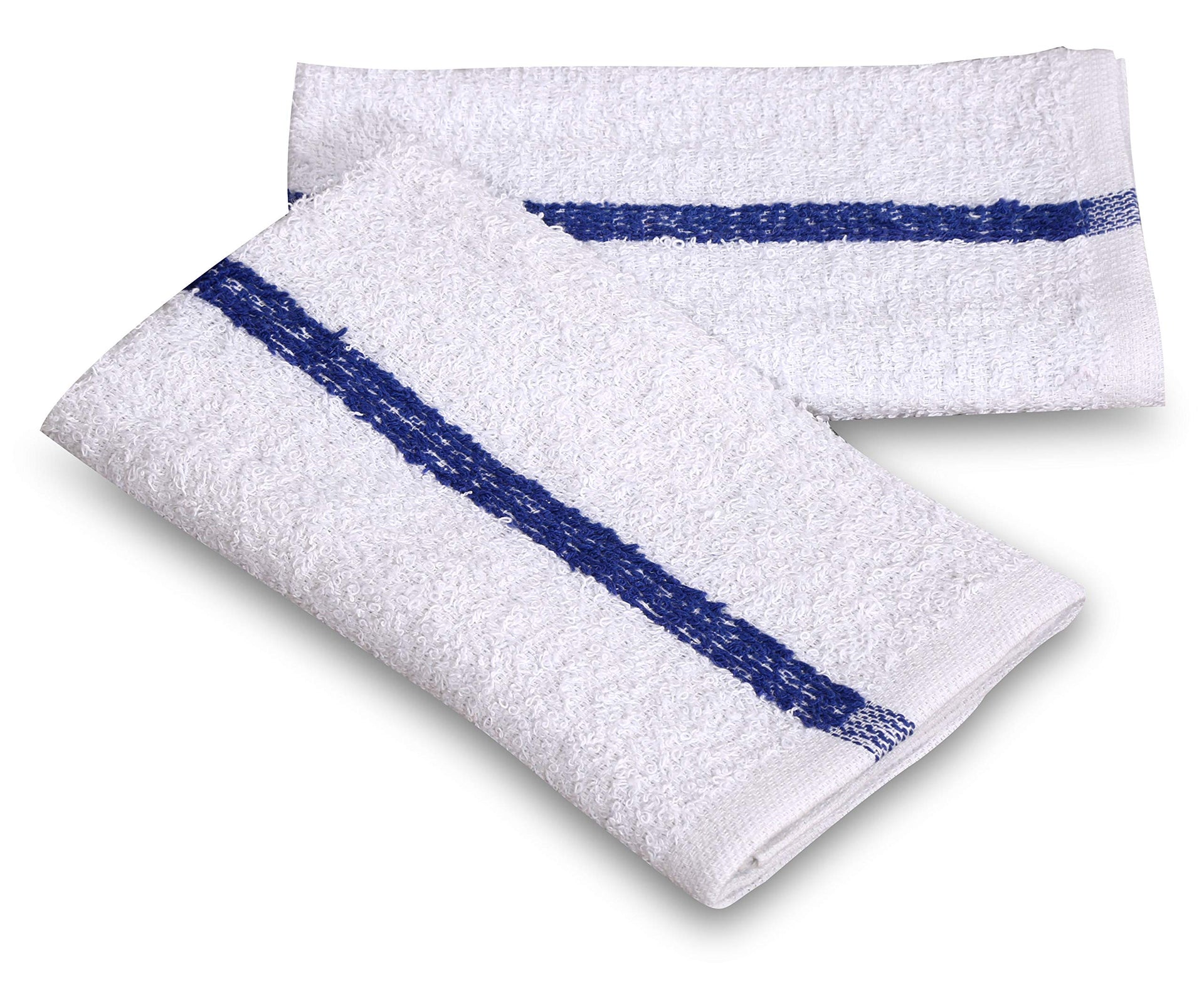 60 PC New Cotton Blend White Restaurant Bar Mops Kitchen Towels 28oz (60 Count)