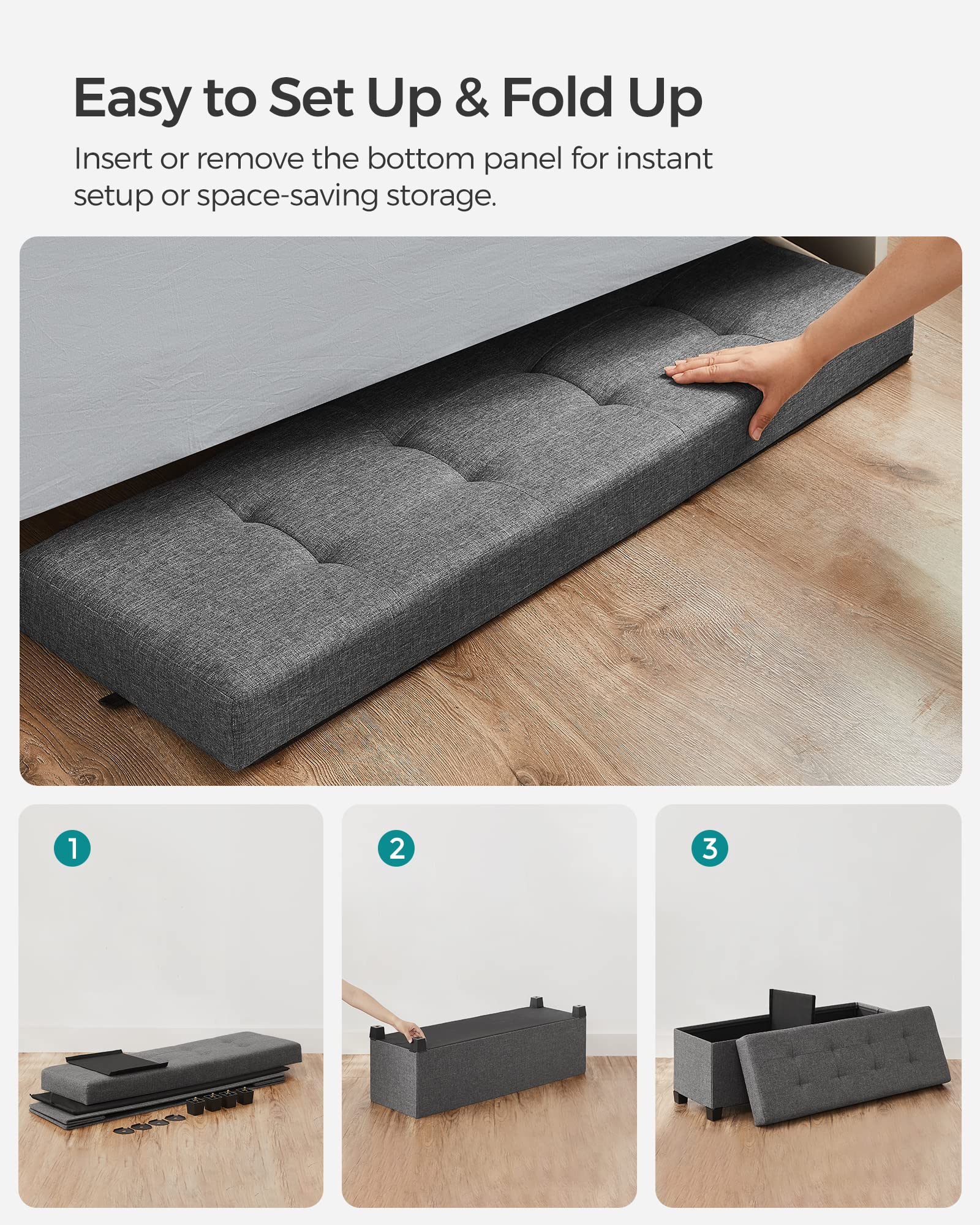 Storage Ottoman Bench