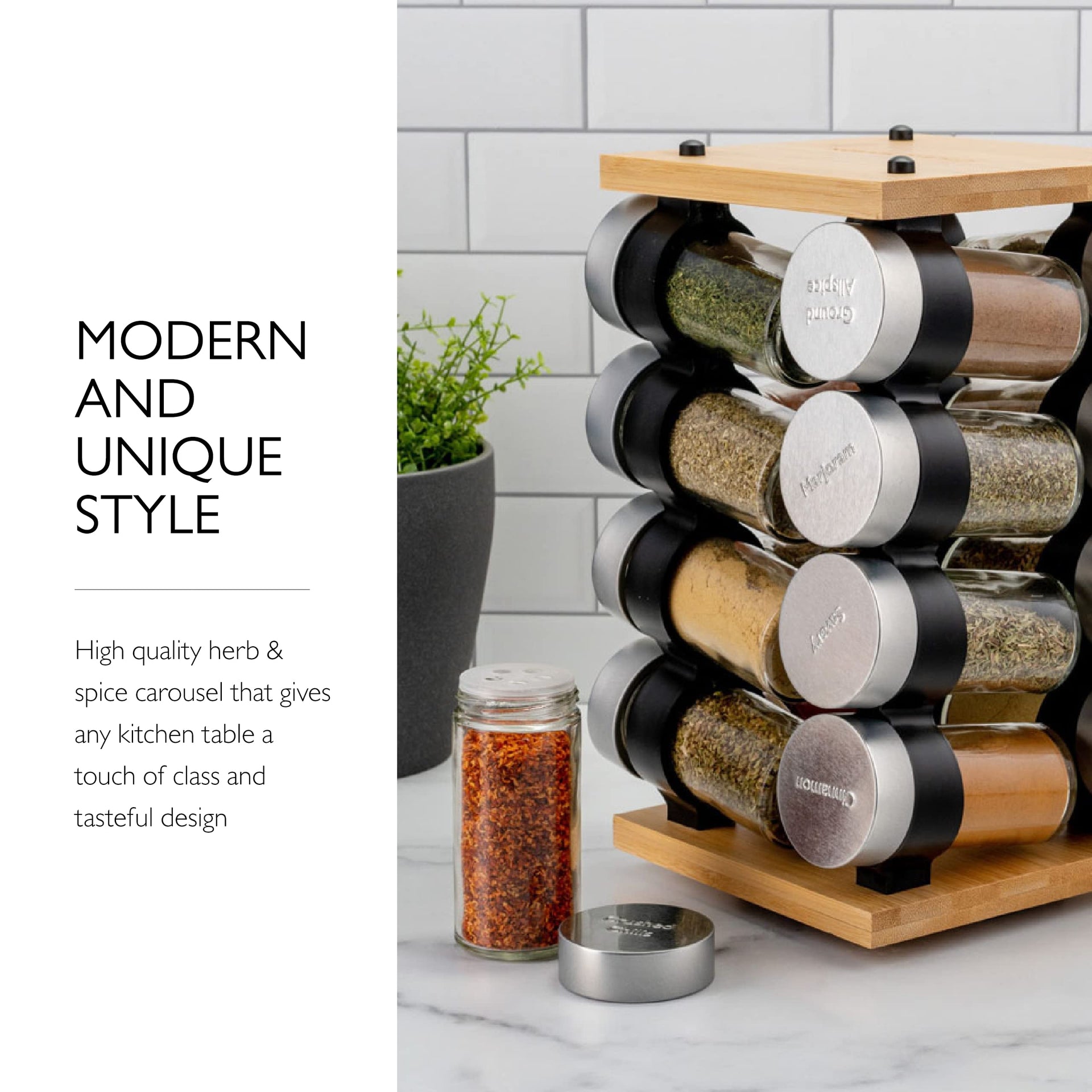Blyth Spice Rack Carousel