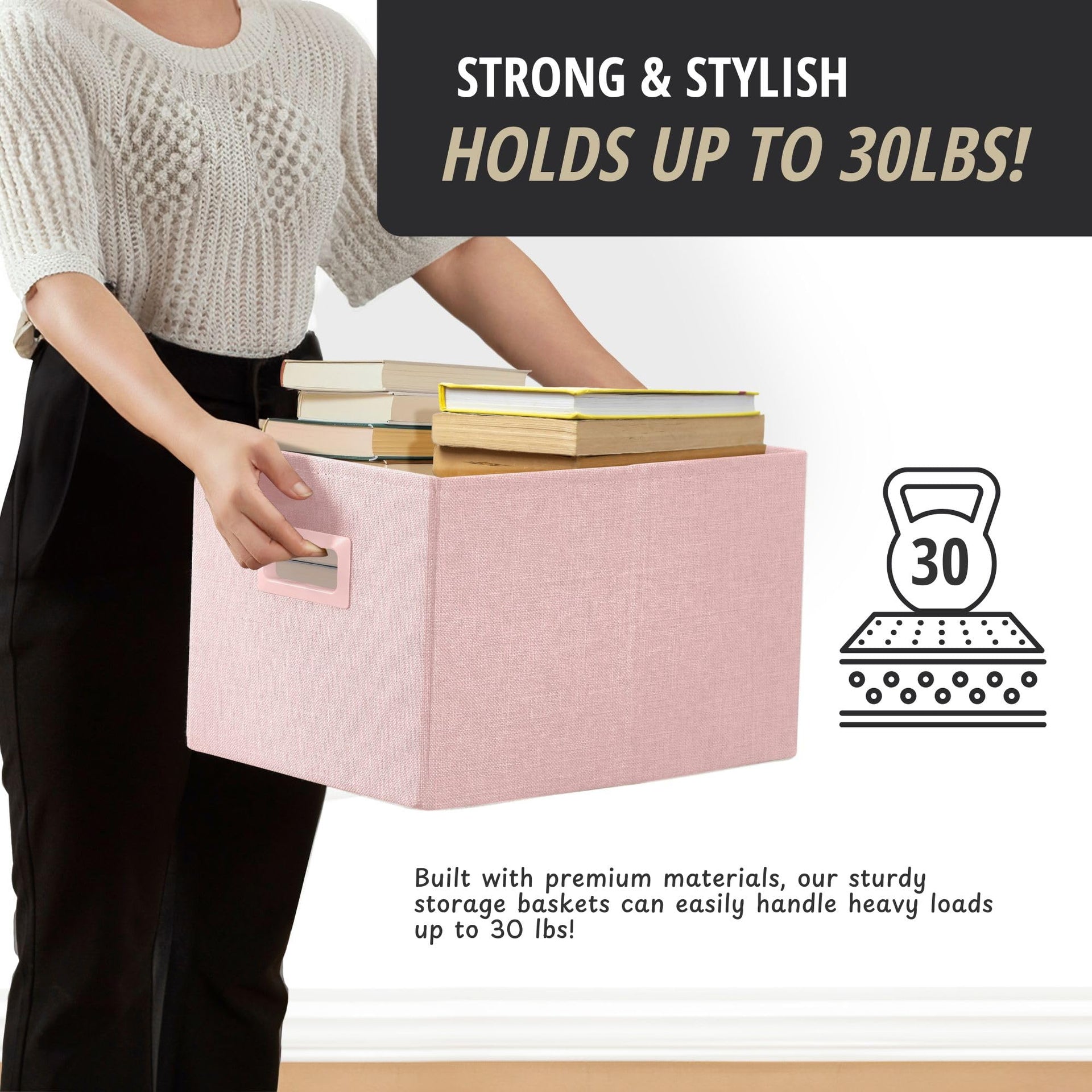 Storage Bins for Shelves (3 Count)