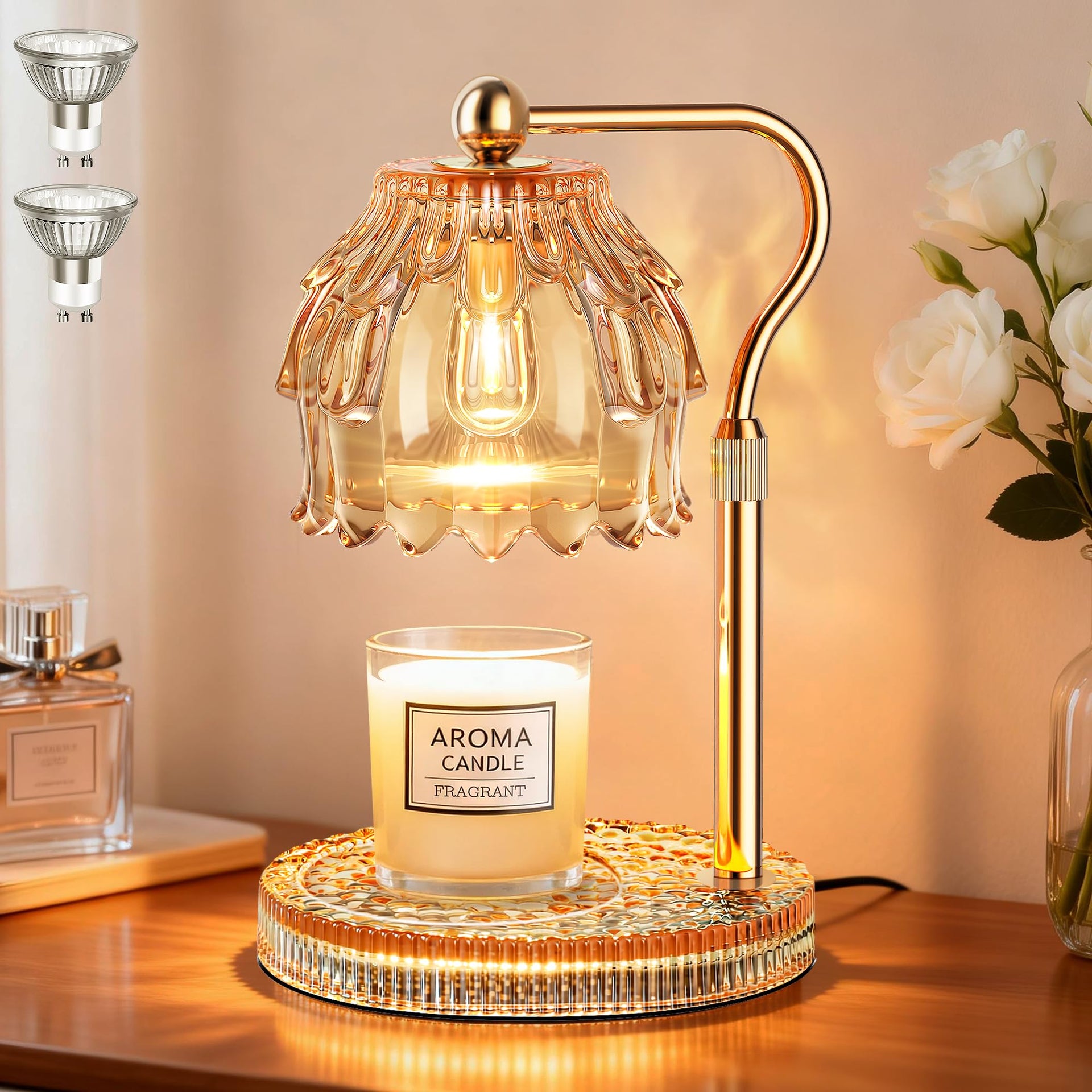 Candle Warmer Lamp with Timer Dimmer