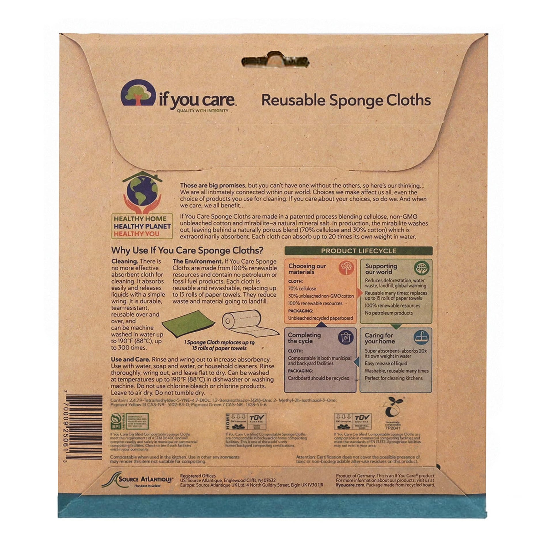 Sponge Cloths (3 Count)