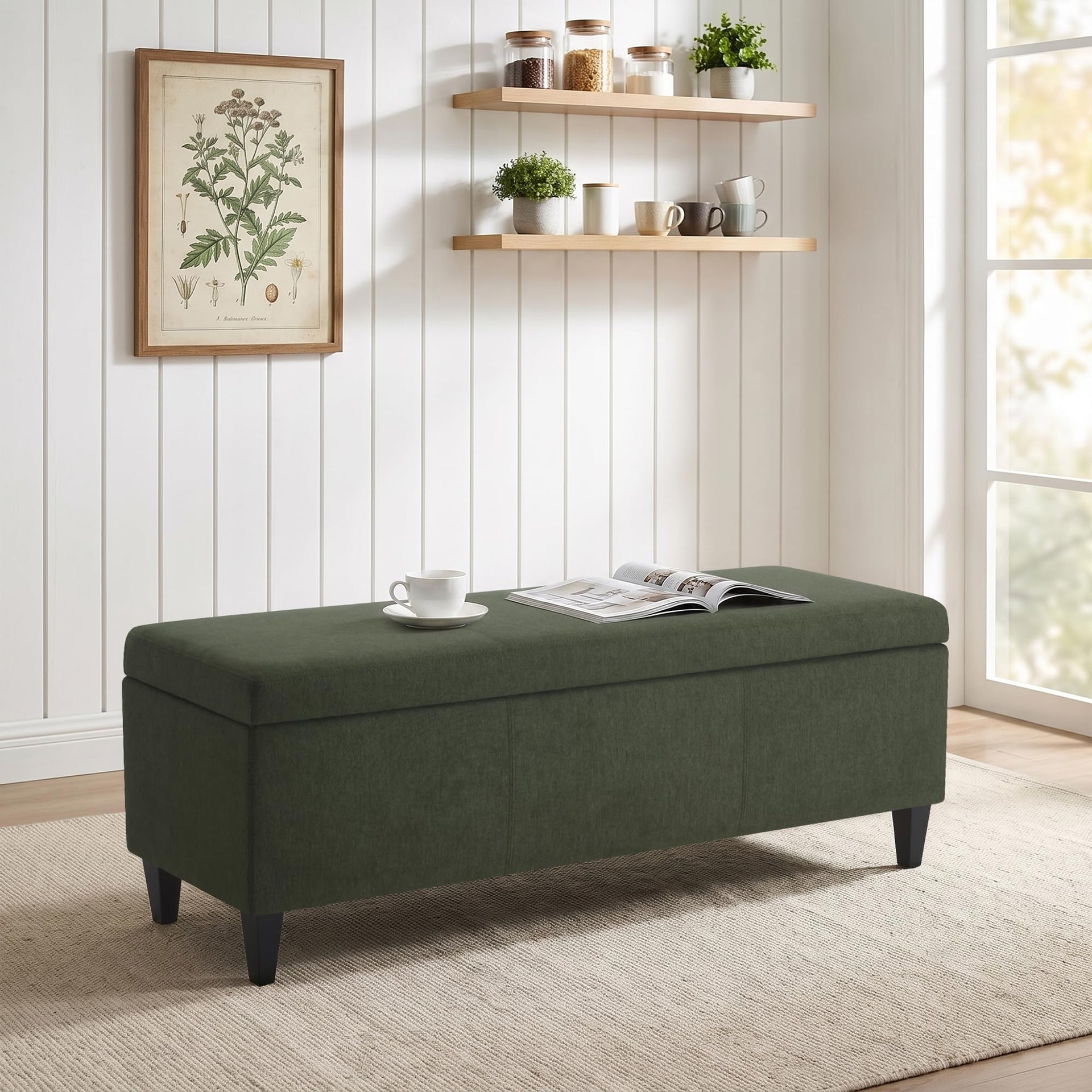 Storage Ottoman Bench