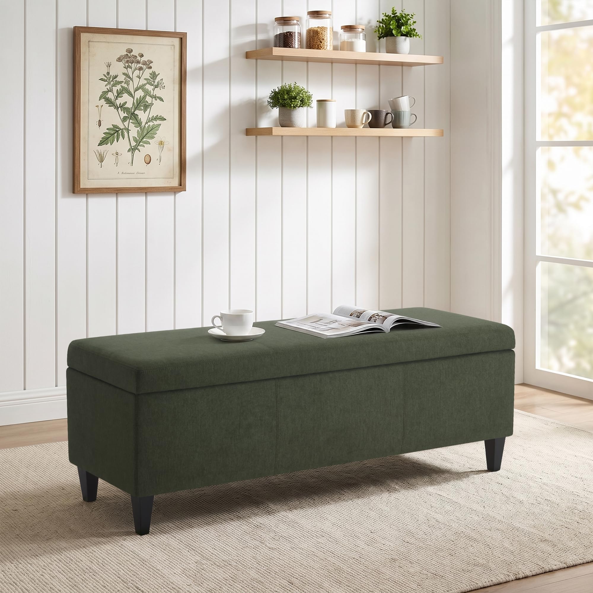 Storage Ottoman Bench