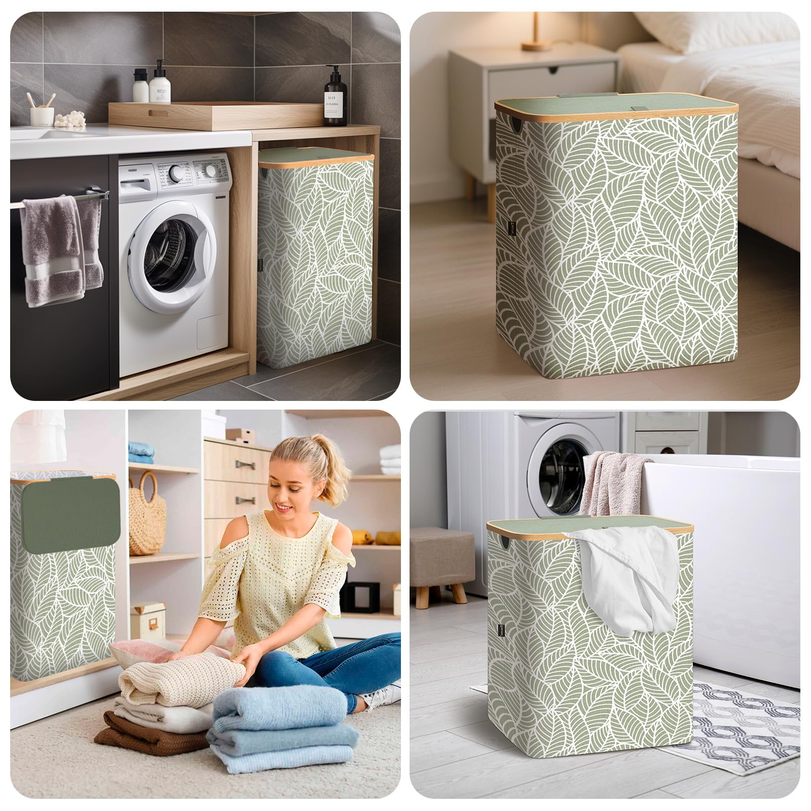 Laundry Hamper with Lid